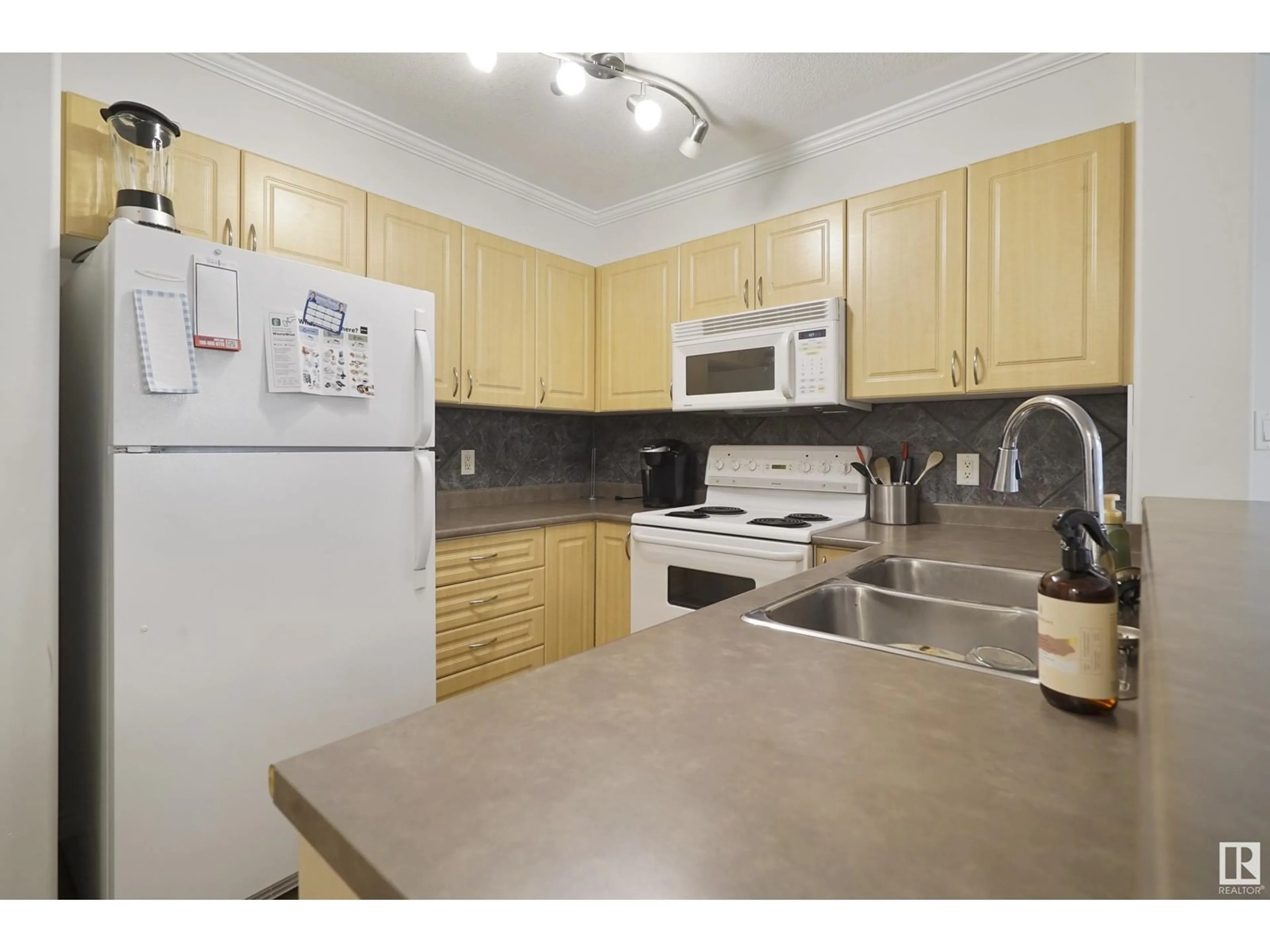 Standard kitchen, unknown for #102 - 9938 104 ST NW, Edmonton Alberta T5K2X7