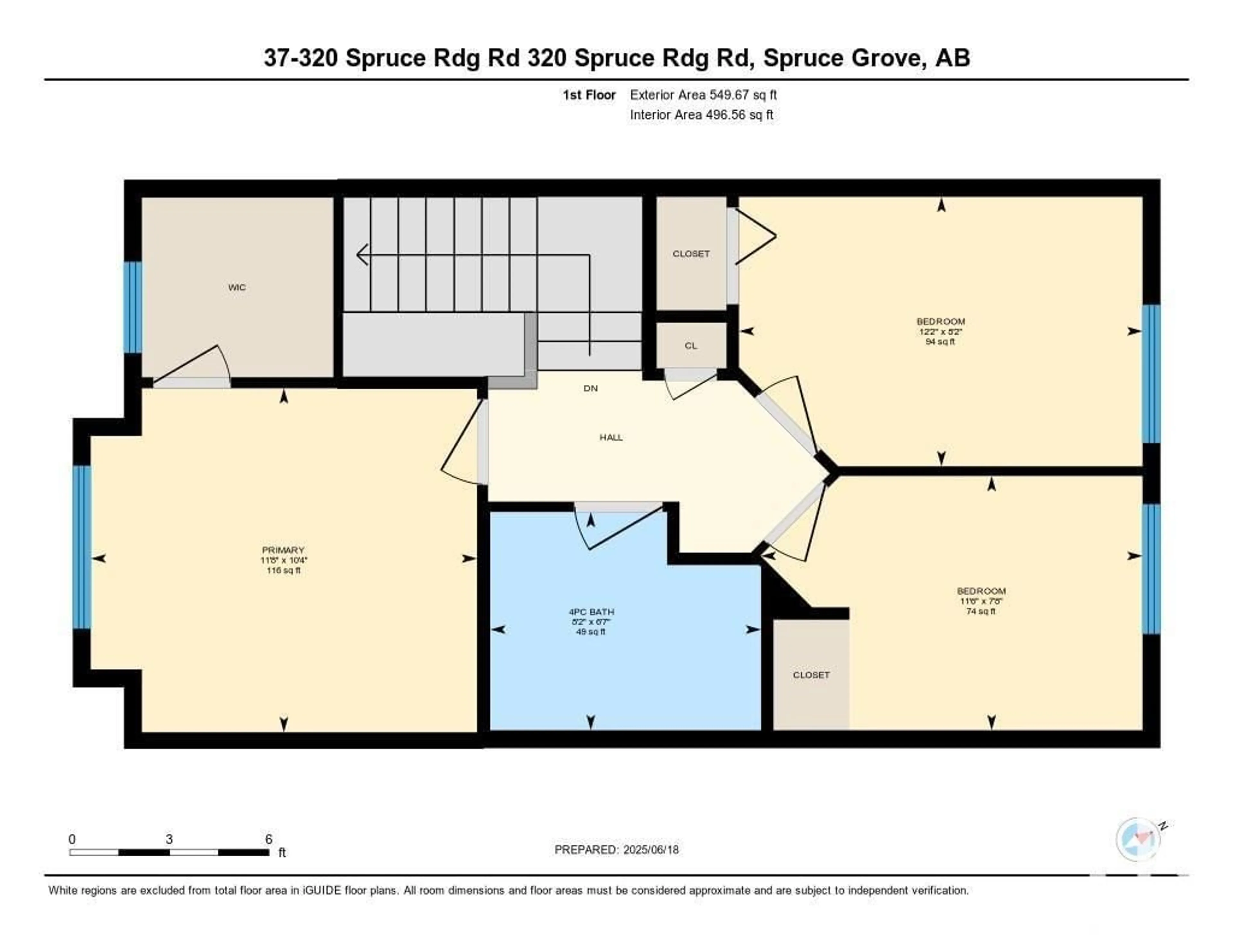 Floor plan for #37 - 320 SPRUCE RIDGE RD, Spruce Grove Alberta T7X0H5