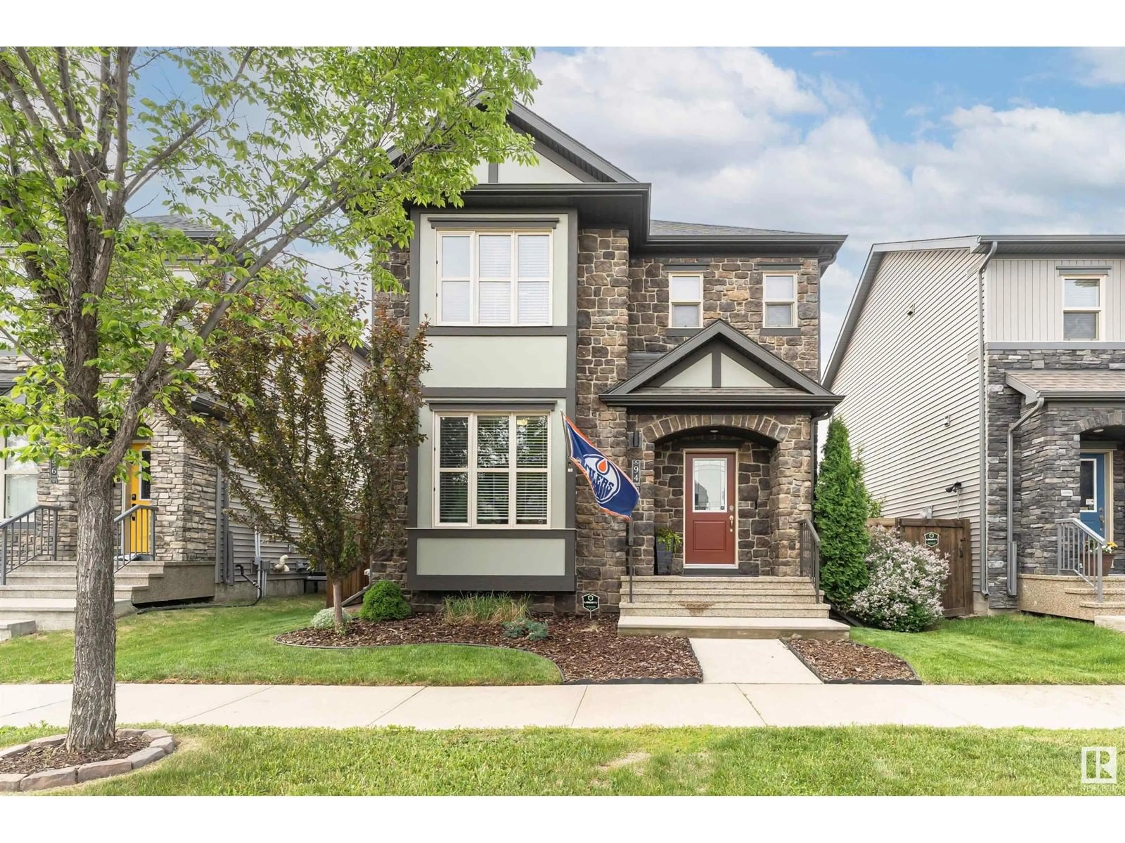 Home with brick exterior material, street for 94 GREENBURY BV, Spruce Grove Alberta T7X0M4