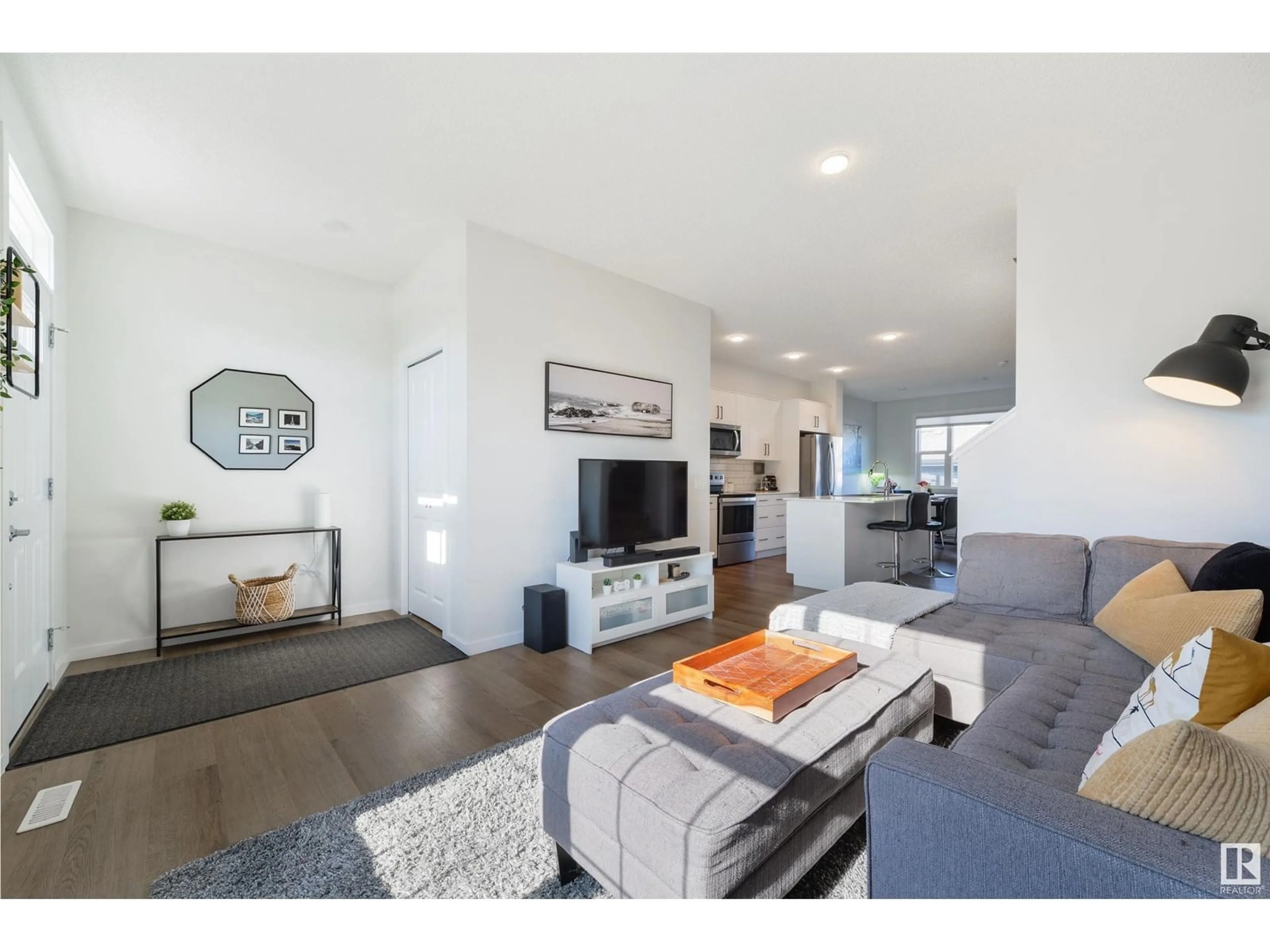 Living room with furniture, unknown for 2126 MAPLE RD, Edmonton Alberta T6T2L6
