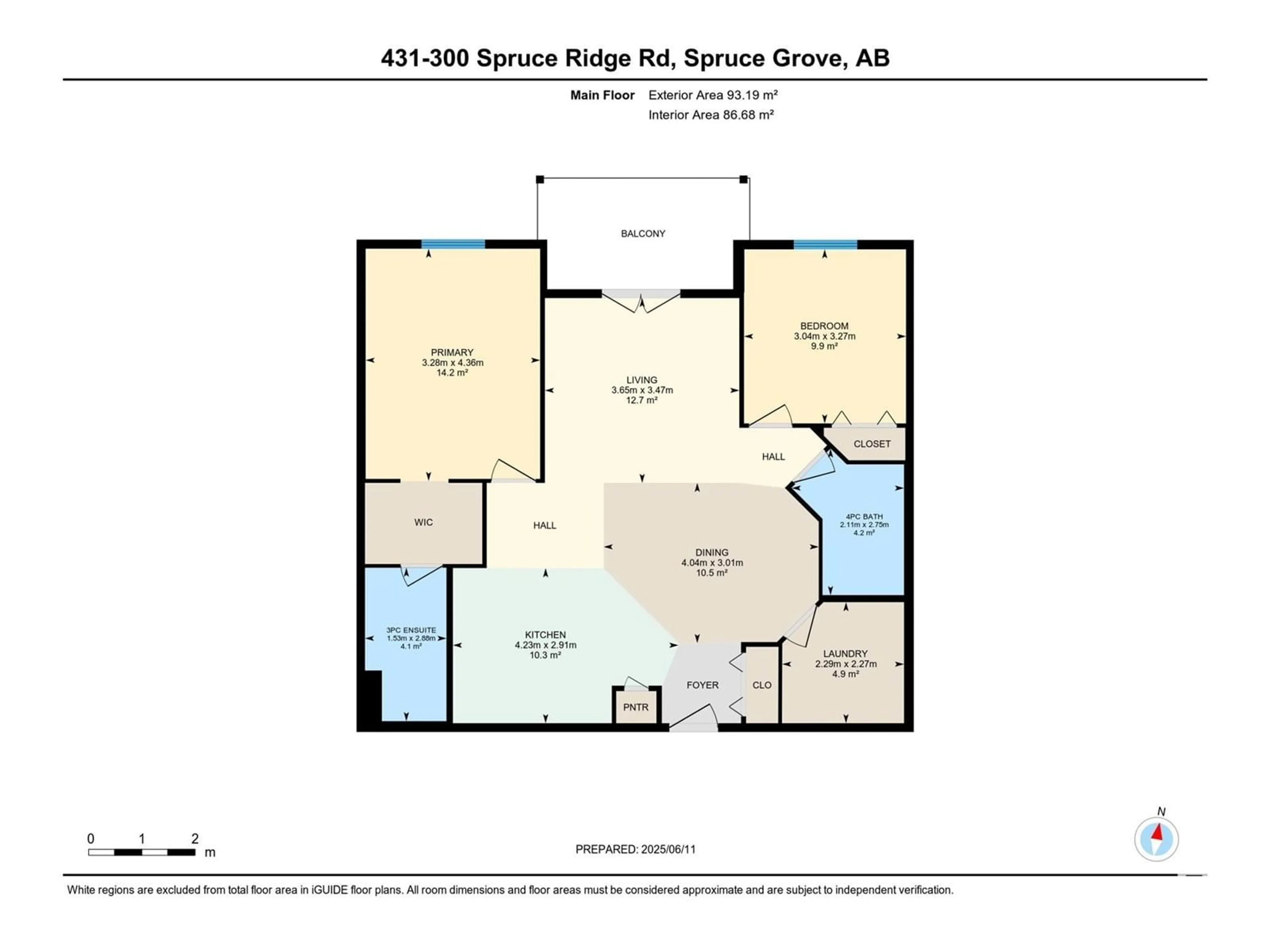 Floor plan for 431 SPRUCE RIDGE RD, Spruce Grove Alberta T7X0H6