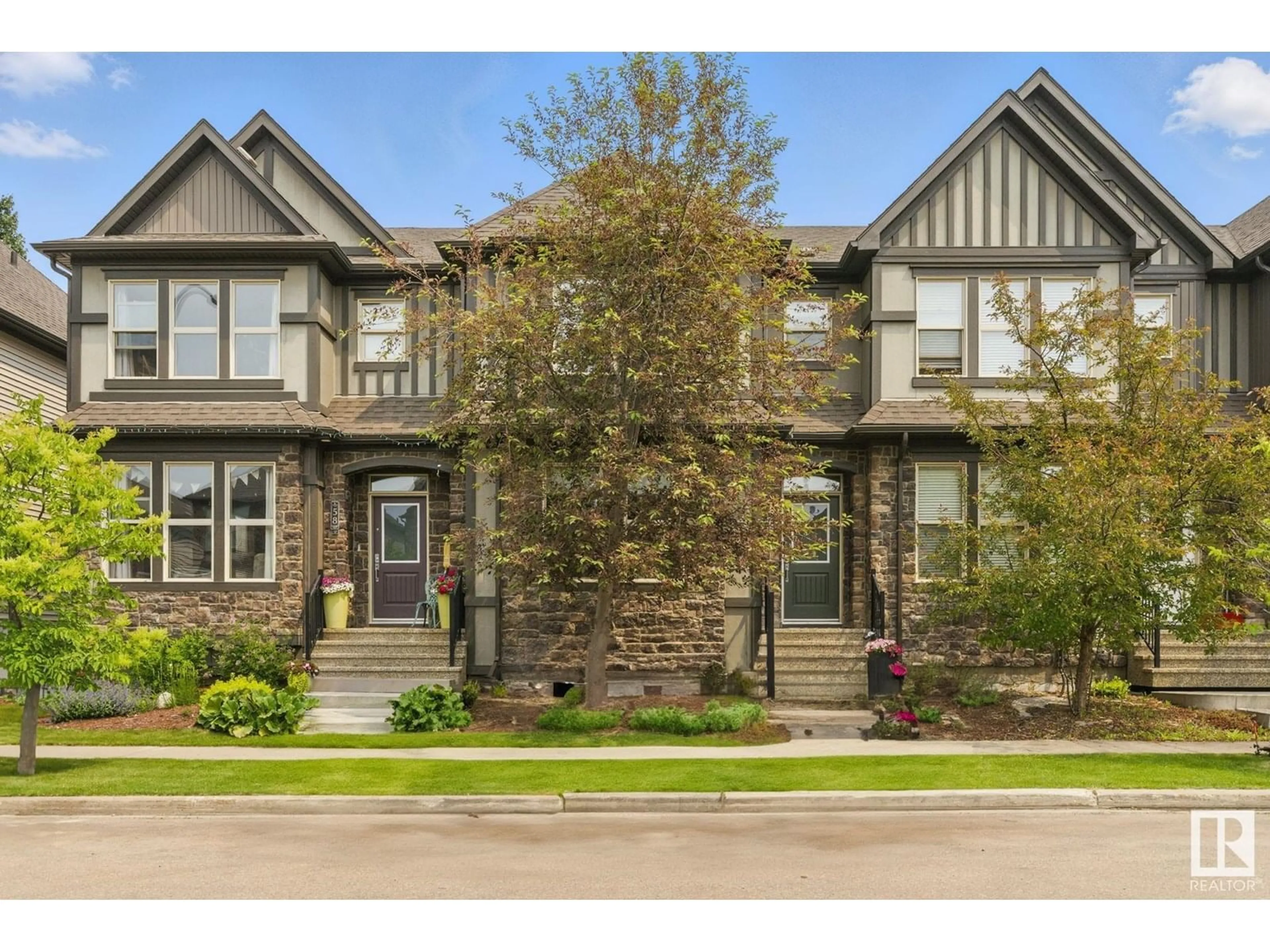 Home with brick exterior material, street for 56 GILMORE WY, Spruce Grove Alberta T7X0A7