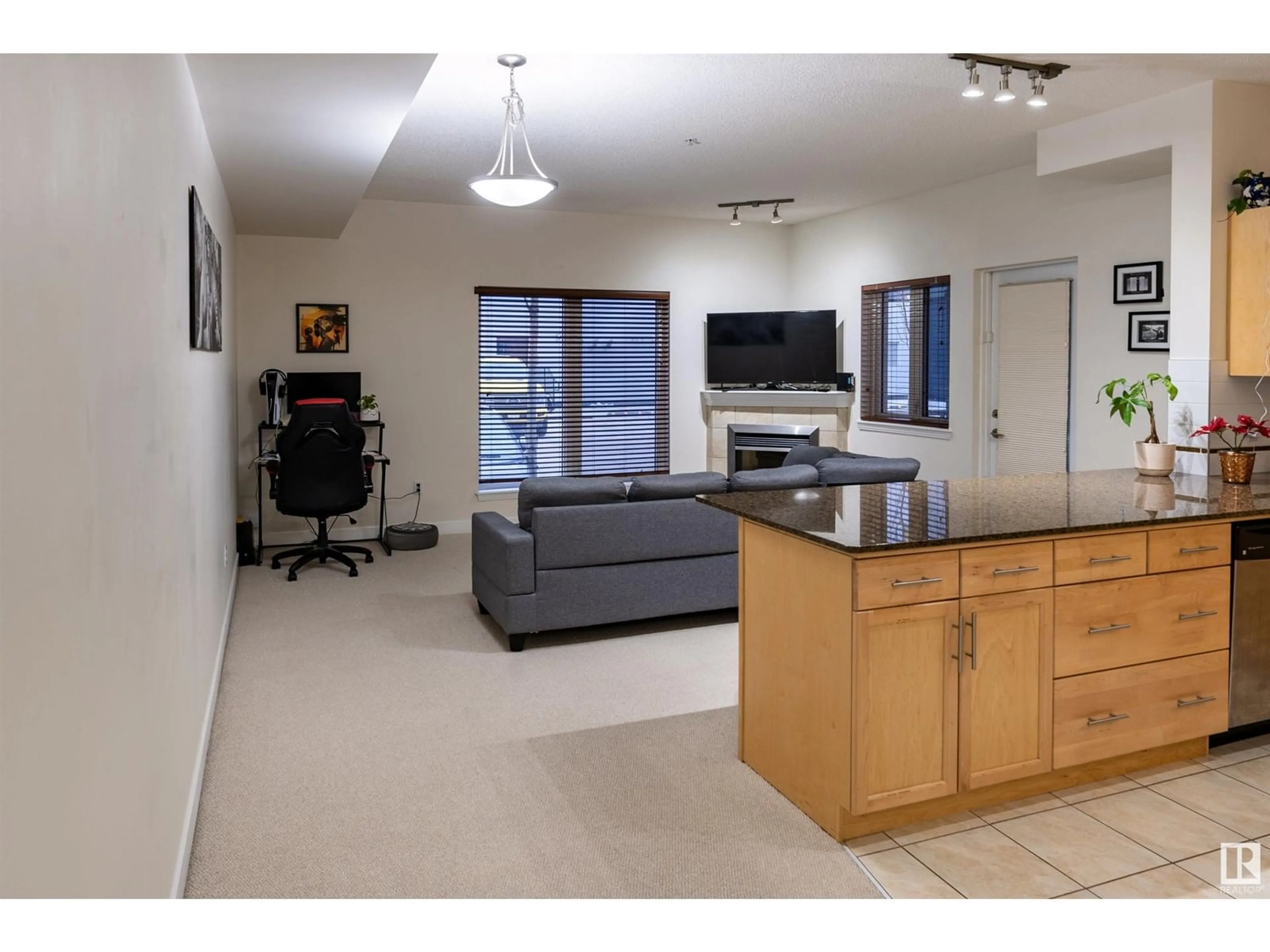 Open concept kitchen, unknown for #112 - 10333 112 ST, Edmonton Alberta T5K0B4
