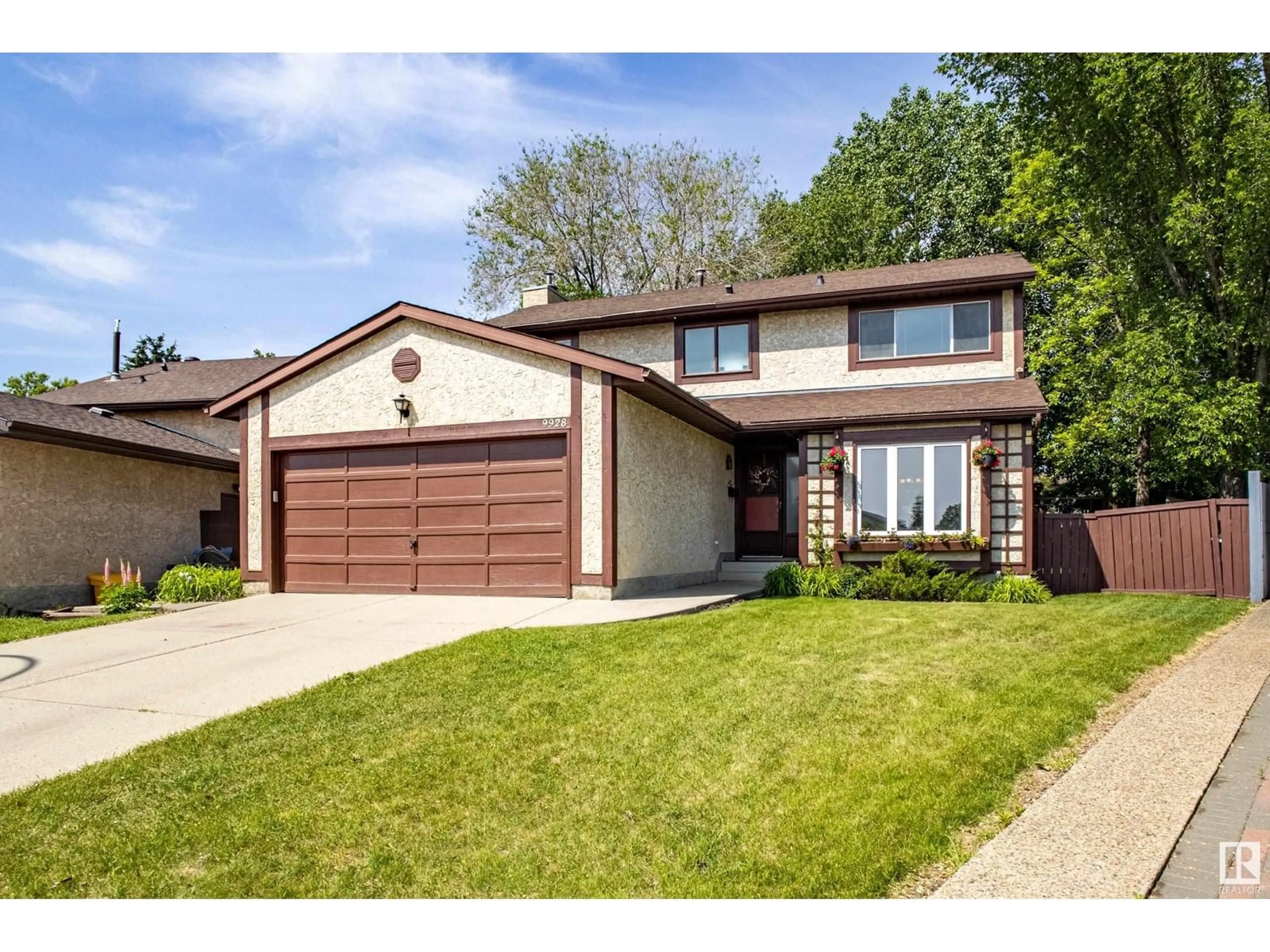 Home with brick exterior material, street for NW - 9928 181 ST, Edmonton Alberta T5T3S1