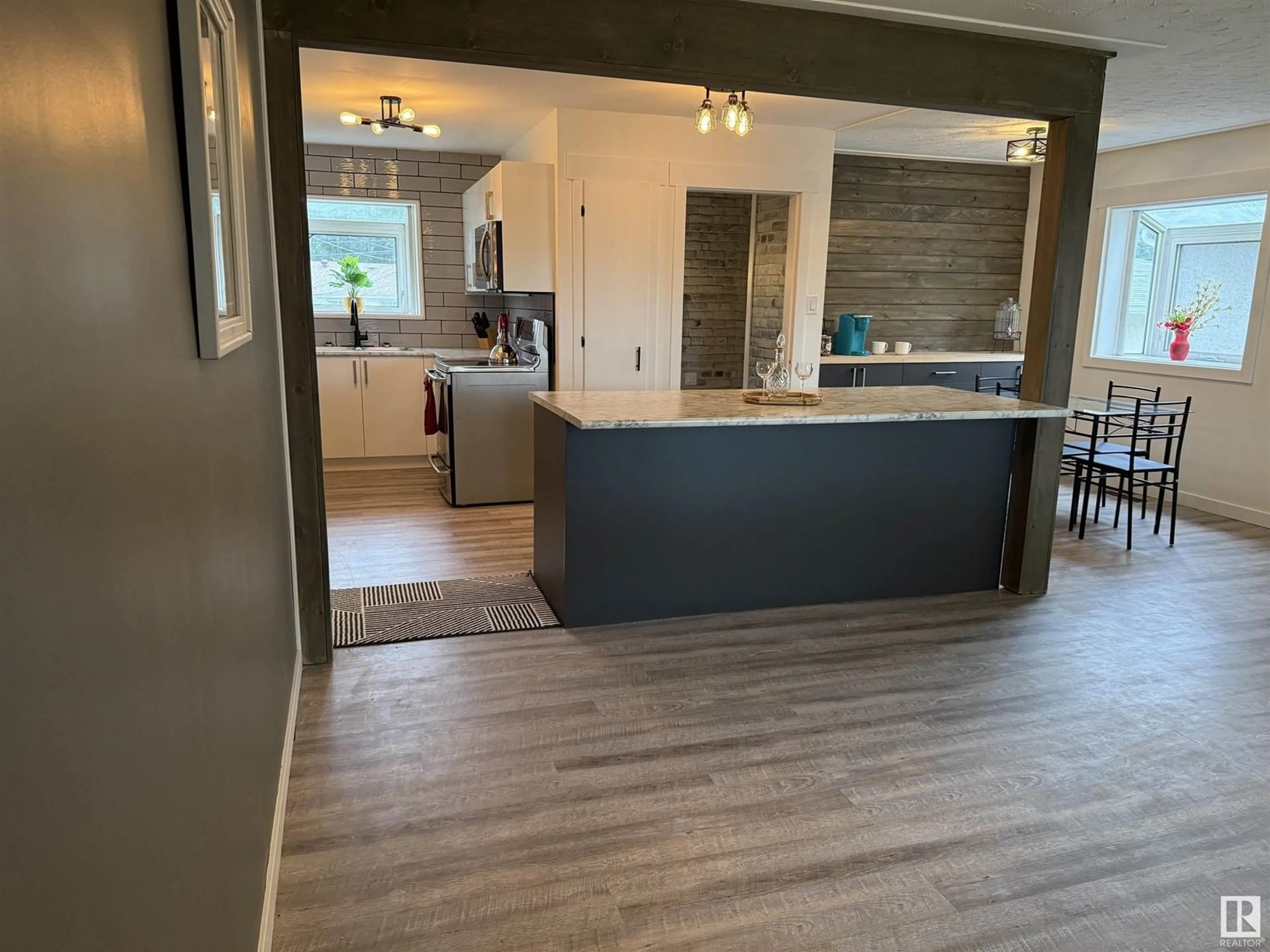 Open concept kitchen, unknown for NW - 12220 55 ST, Edmonton Alberta T6B1W5