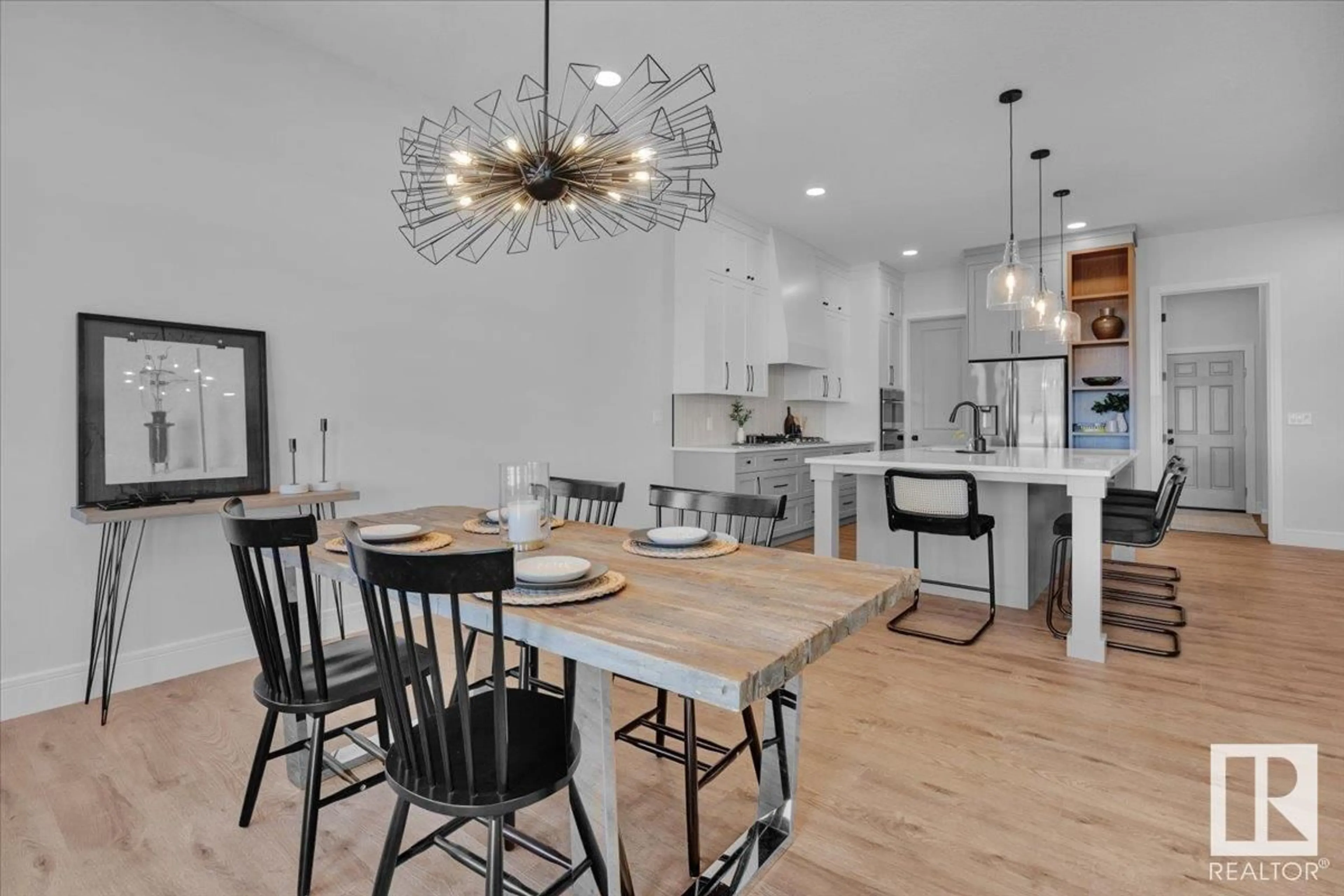 Open concept kitchen, unknown for 1196 GENESIS LAKE BV, Stony Plain Alberta T7Z0G3