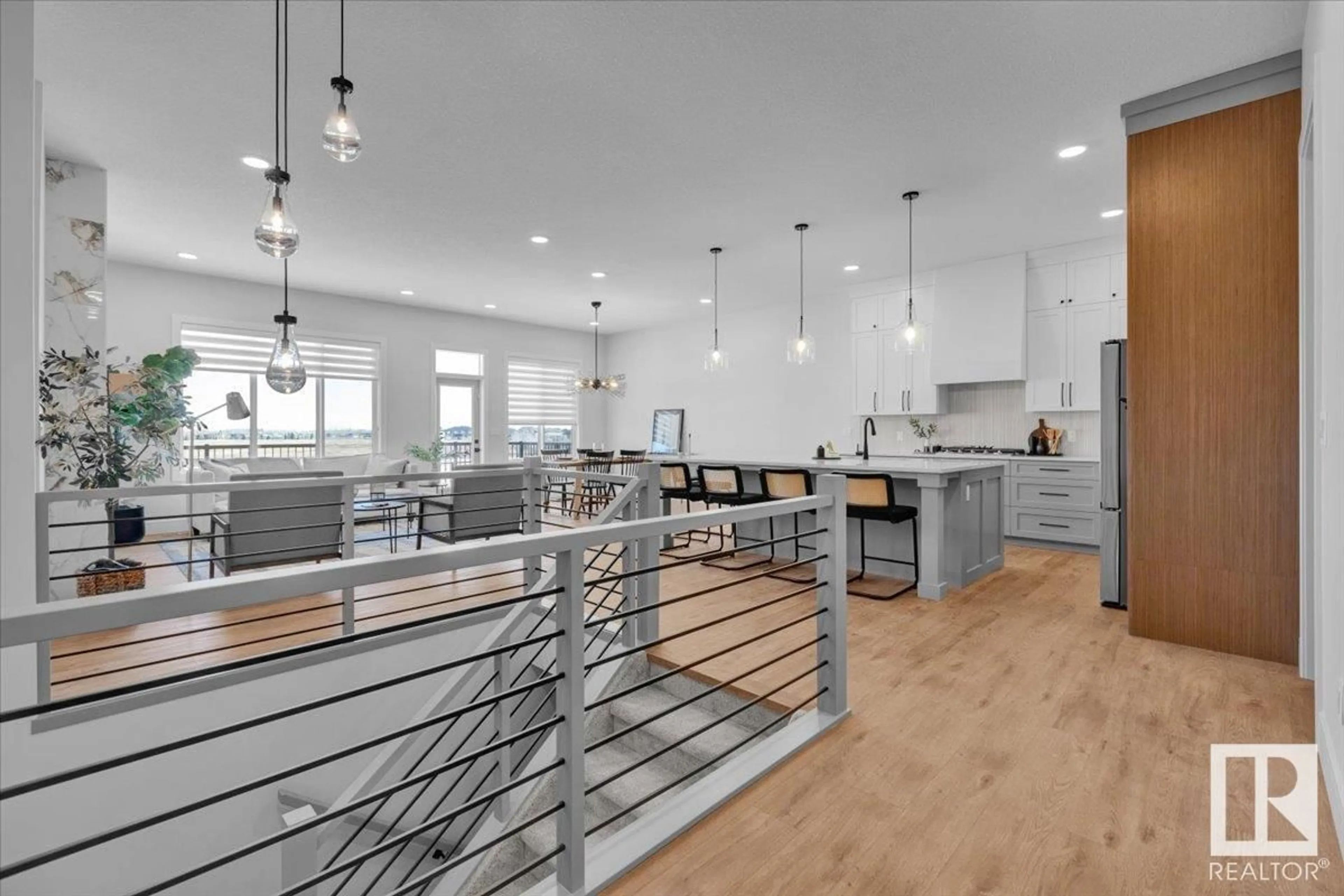 Open concept kitchen, unknown for 1196 GENESIS LAKE BV, Stony Plain Alberta T7Z0G3