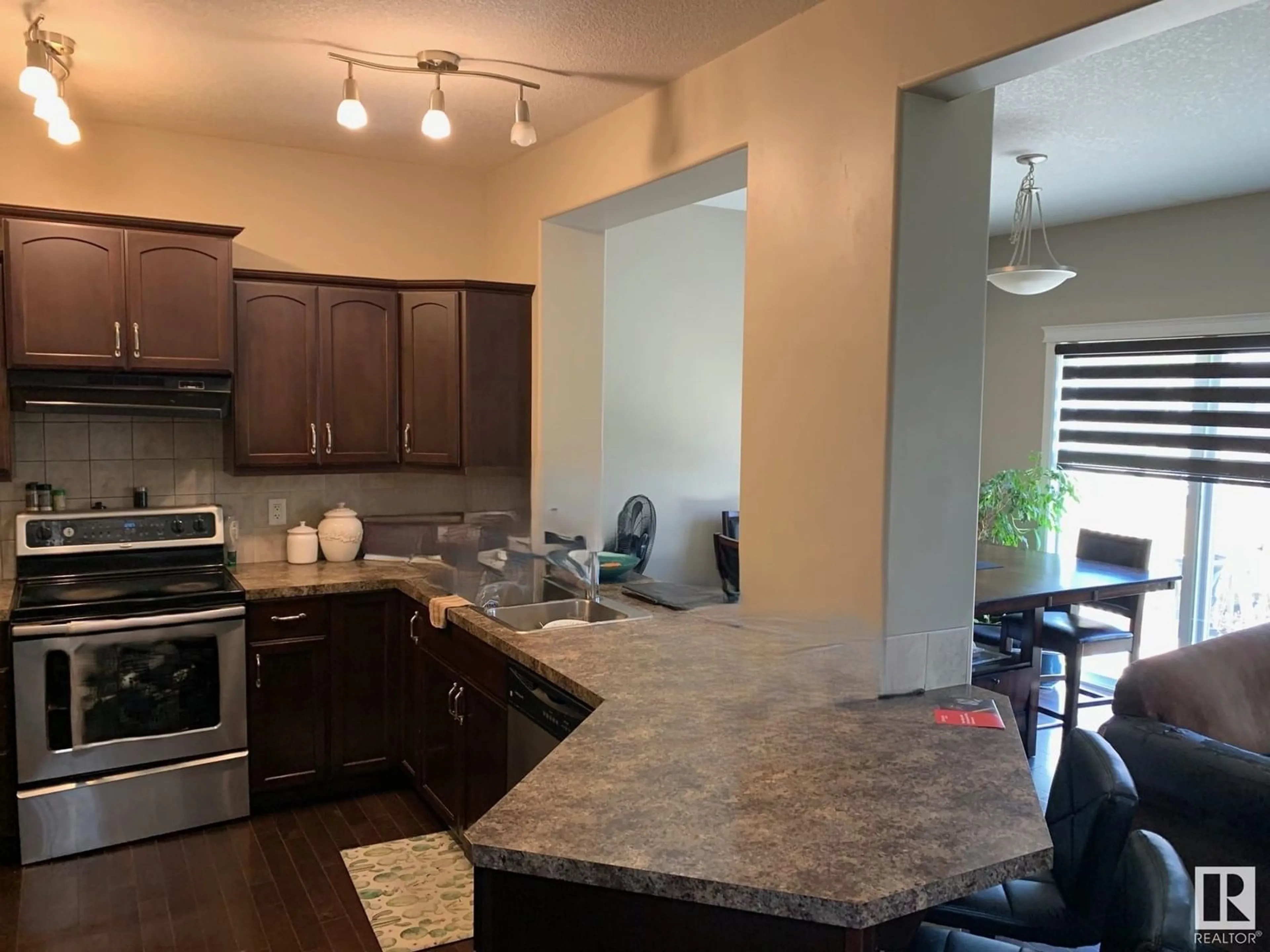 Open concept kitchen, unknown for SW - 1741 63A ST, Edmonton Alberta T6X0S1