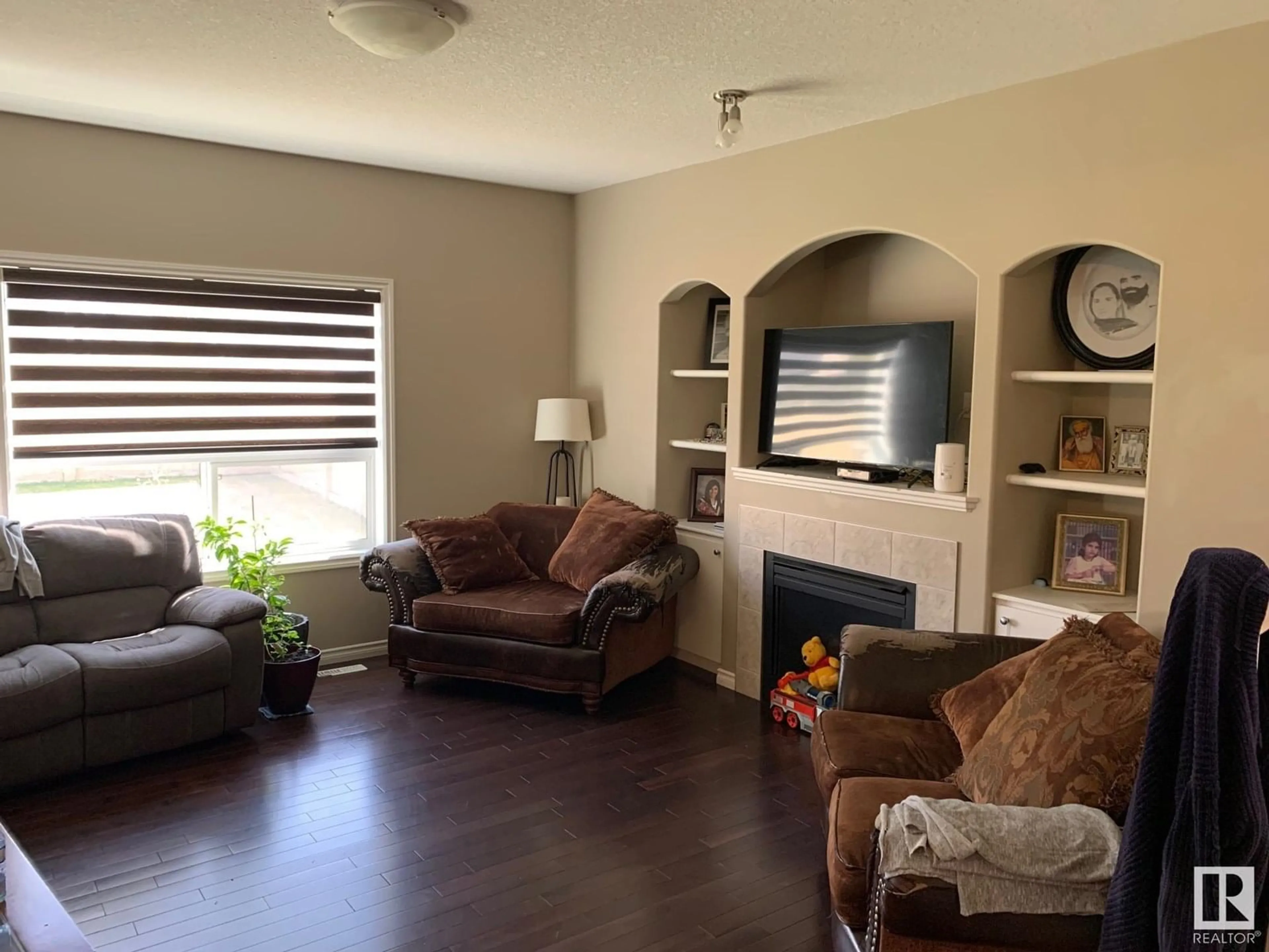 Living room with furniture, unknown for SW - 1741 63A ST, Edmonton Alberta T6X0S1