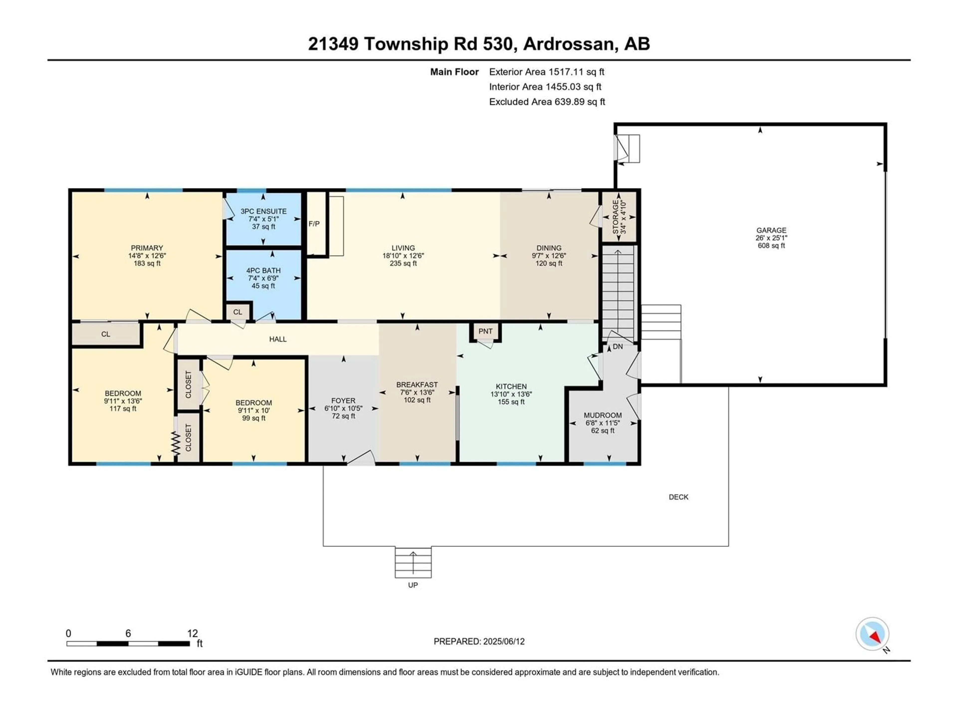 Floor plan for 21349 TWP ROAD 530, Rural Strathcona County Alberta T8G2G1