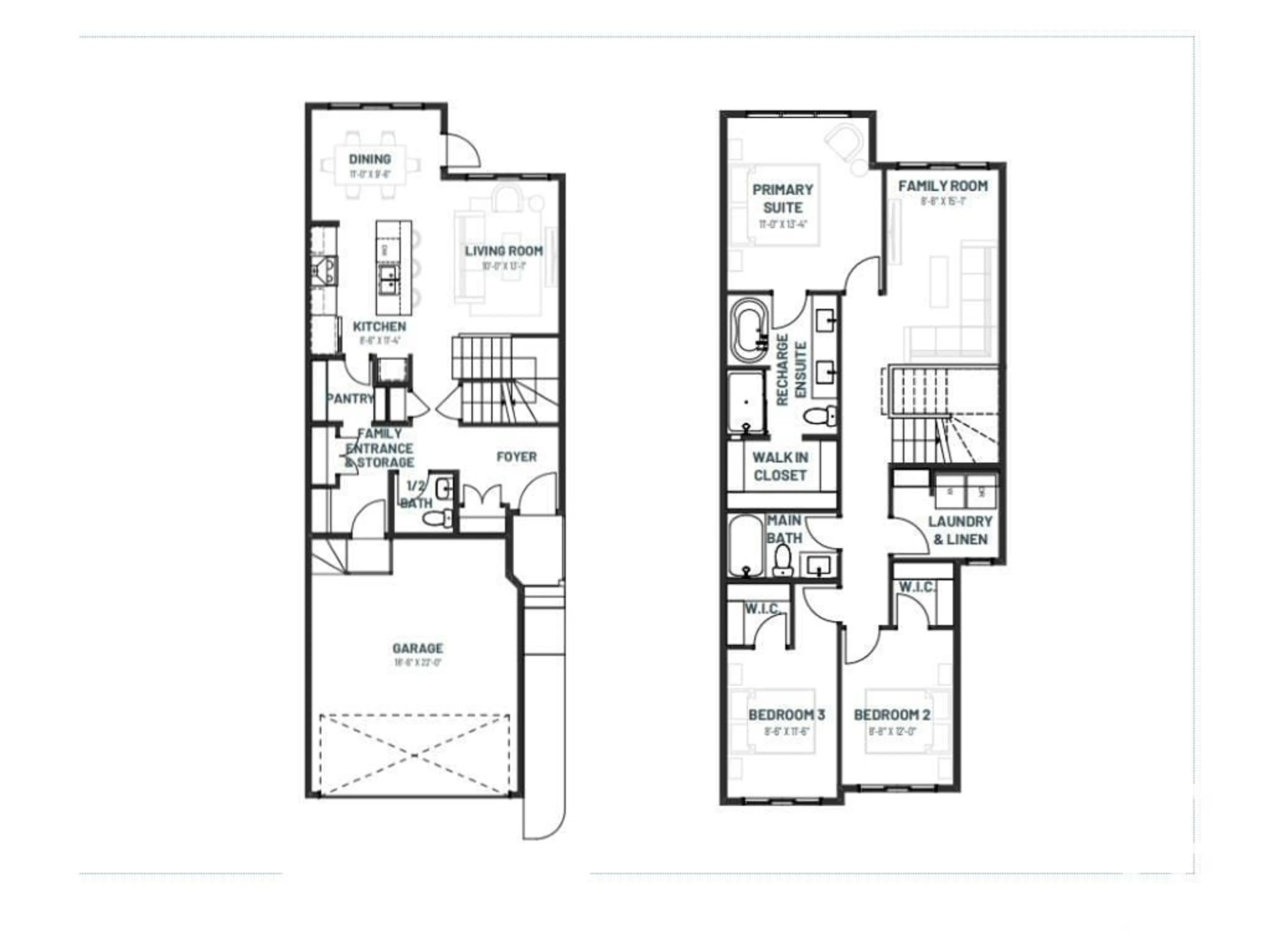 Floor plan for 282 RANCHER RD, Ardrossan Alberta T8E0B6