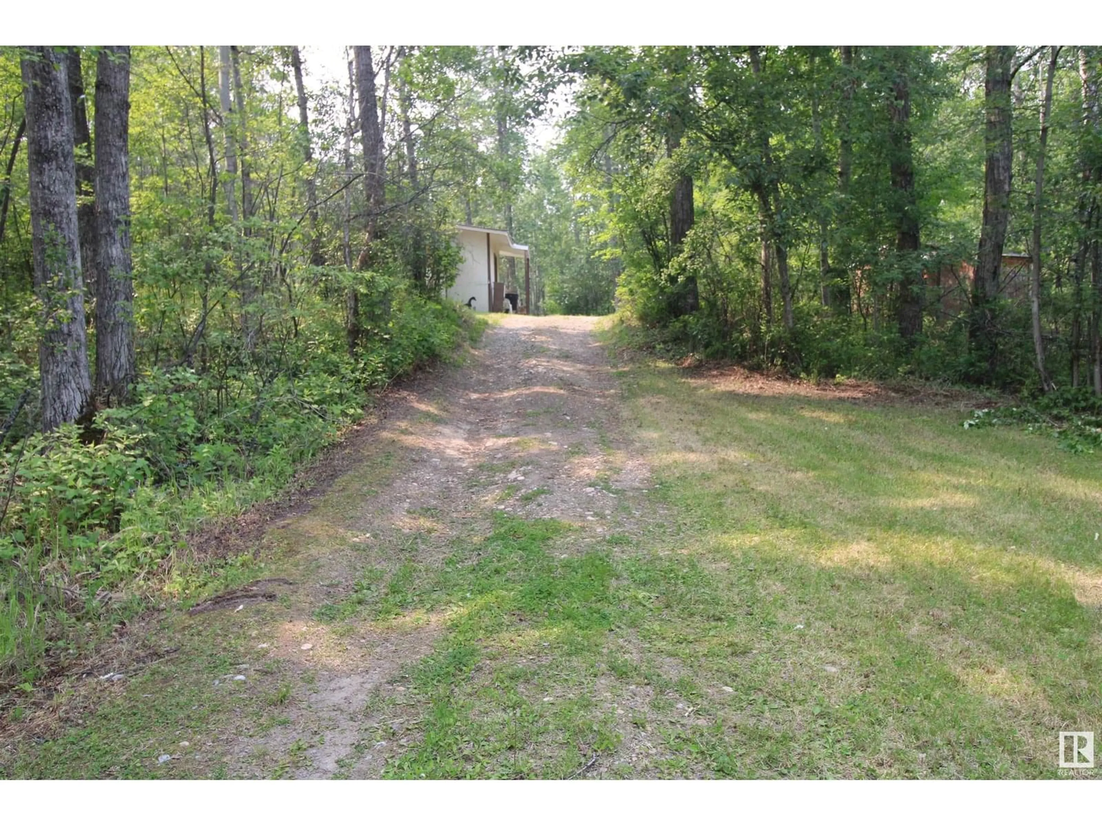 A pic from outside/outdoor area/front of a property/back of a property/a pic from drone, forest/trees view for 5124 - 29 TWP ROAD 554, Rural Lac Ste. Anne County Alberta T0E0L0