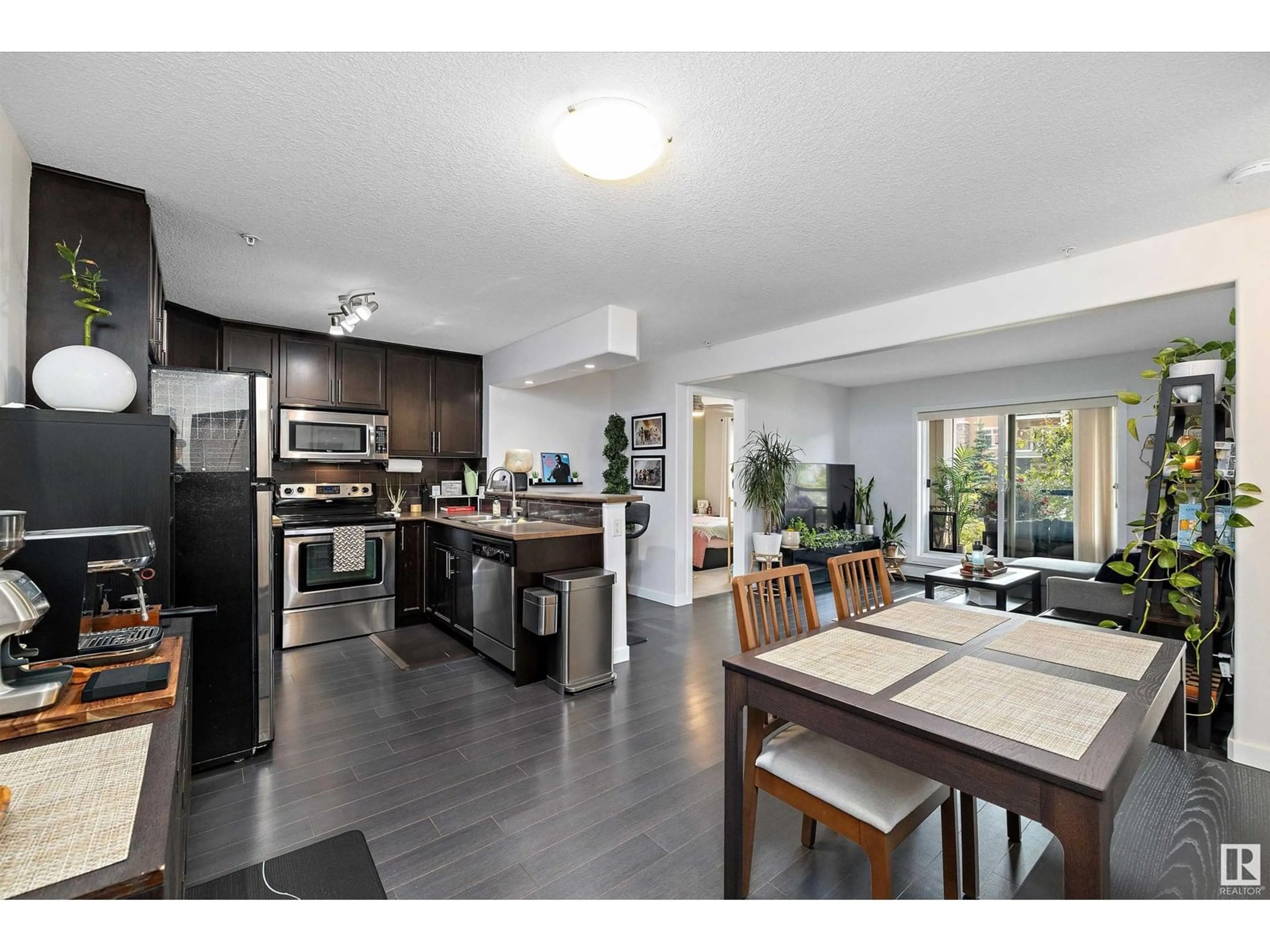 Open concept kitchen, unknown for 251 - 11517 ELLERSLIE RD, Edmonton Alberta T6W2A9