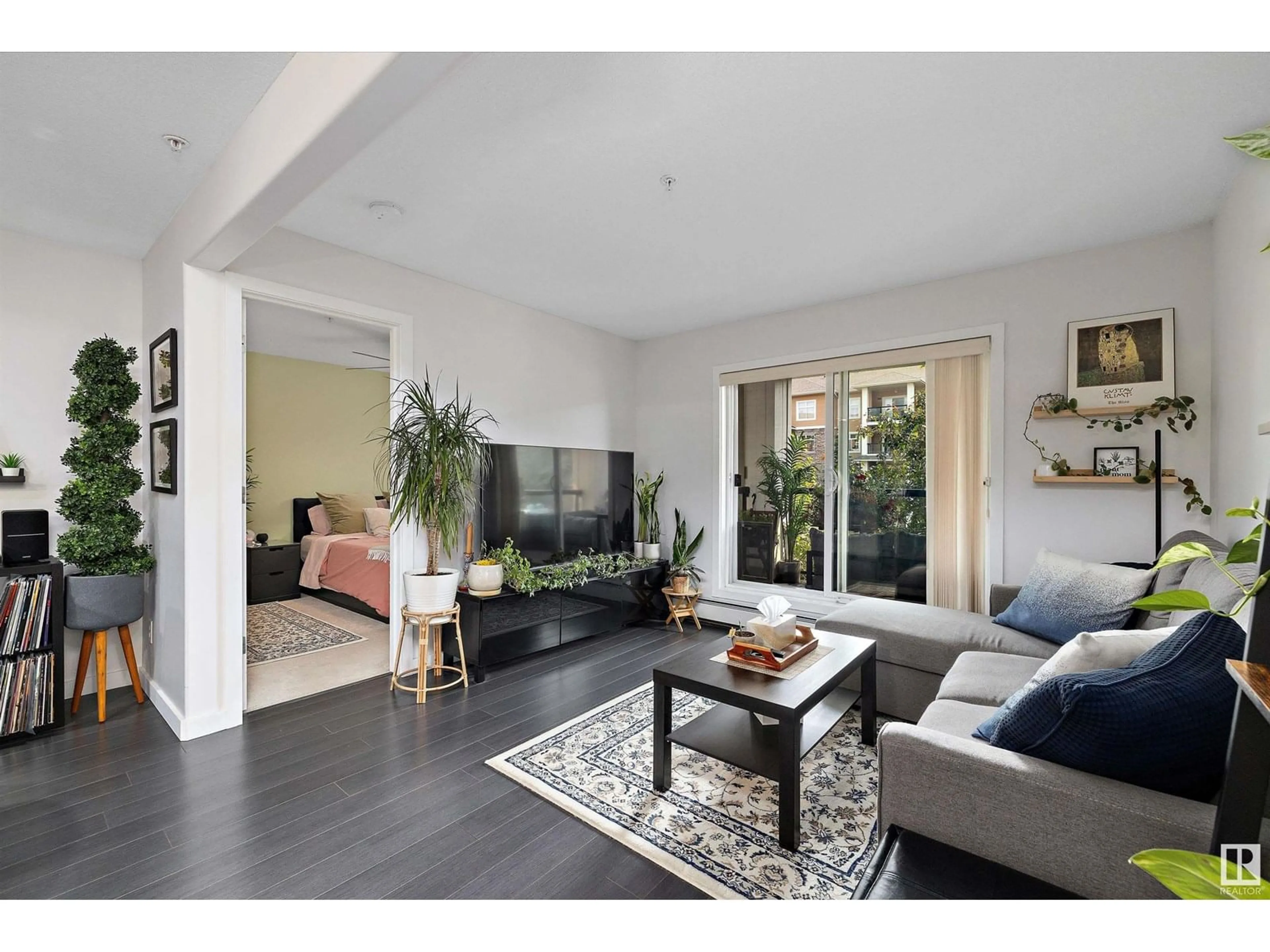 Living room with furniture, unknown for 251 - 11517 ELLERSLIE RD, Edmonton Alberta T6W2A9