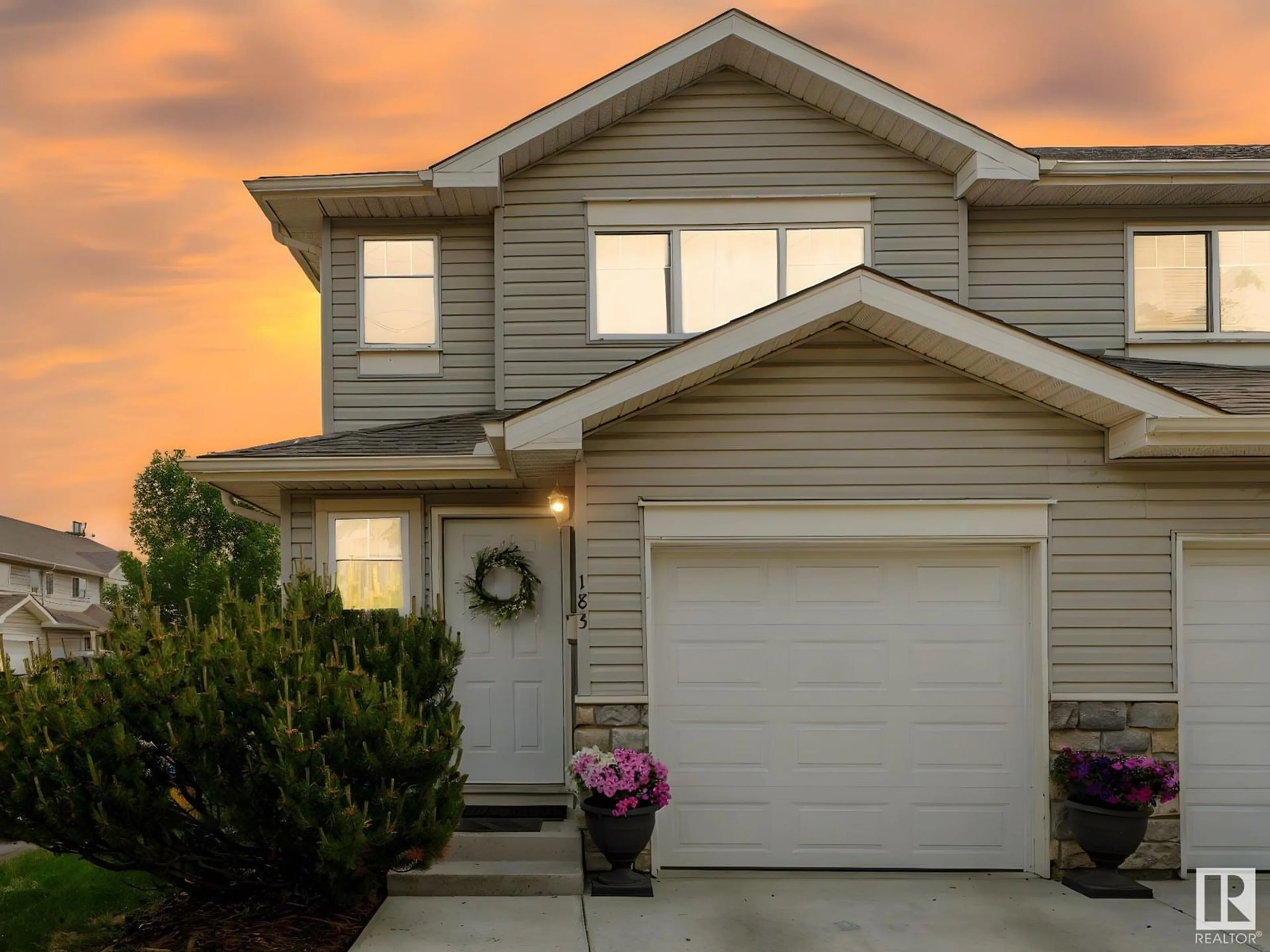 Home with vinyl exterior material, street for 230 - 183 EDWARDS DR, Edmonton Alberta T6X1G7