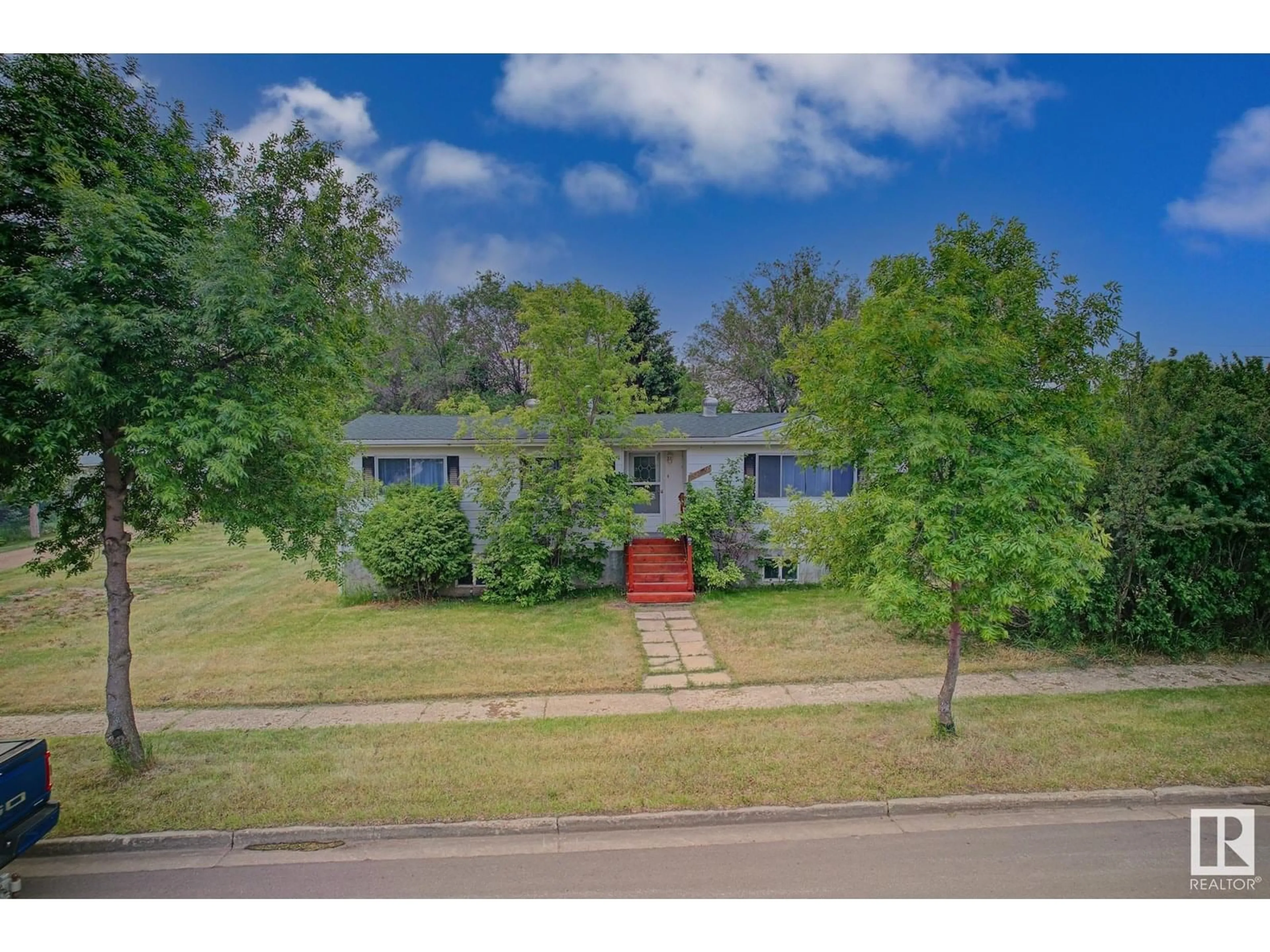 A pic from outside/outdoor area/front of a property/back of a property/a pic from drone, street for 5323 50 ST, Ryley Alberta T0B4C0