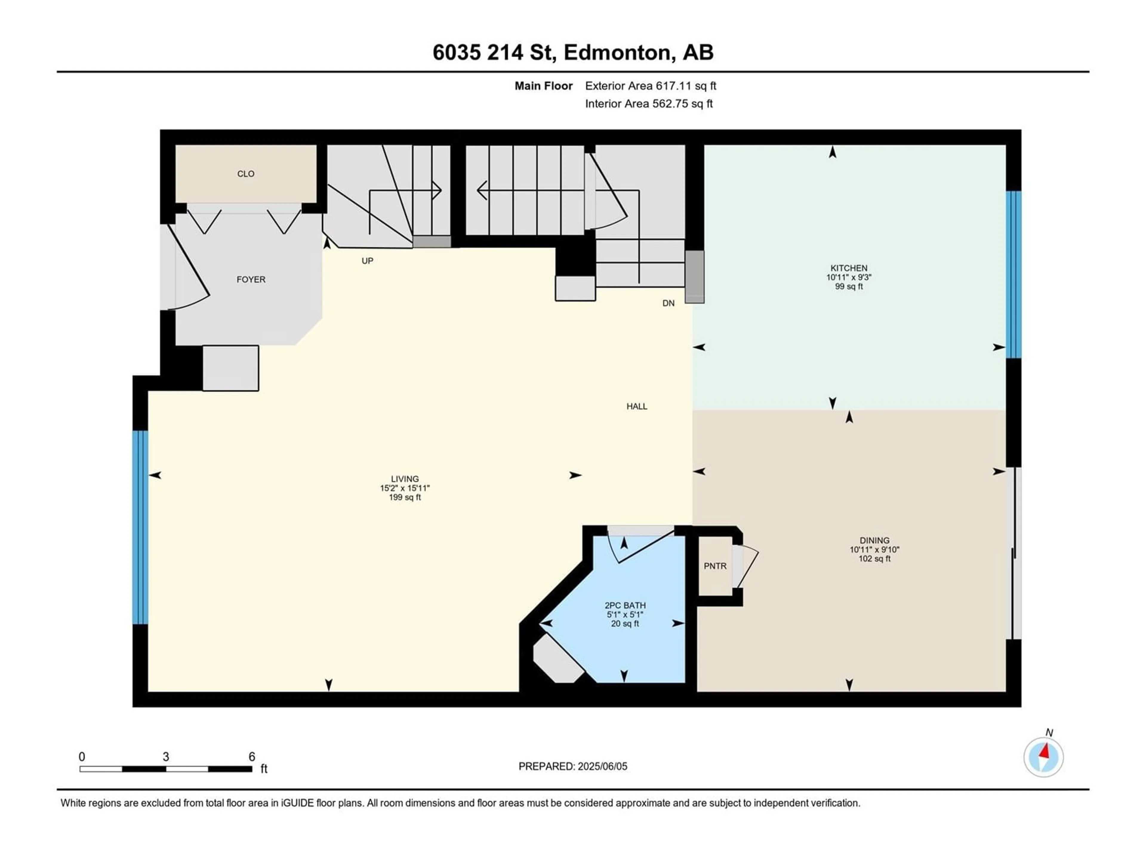 Floor plan for NW - 6035 214 ST, Edmonton Alberta T6M0H8