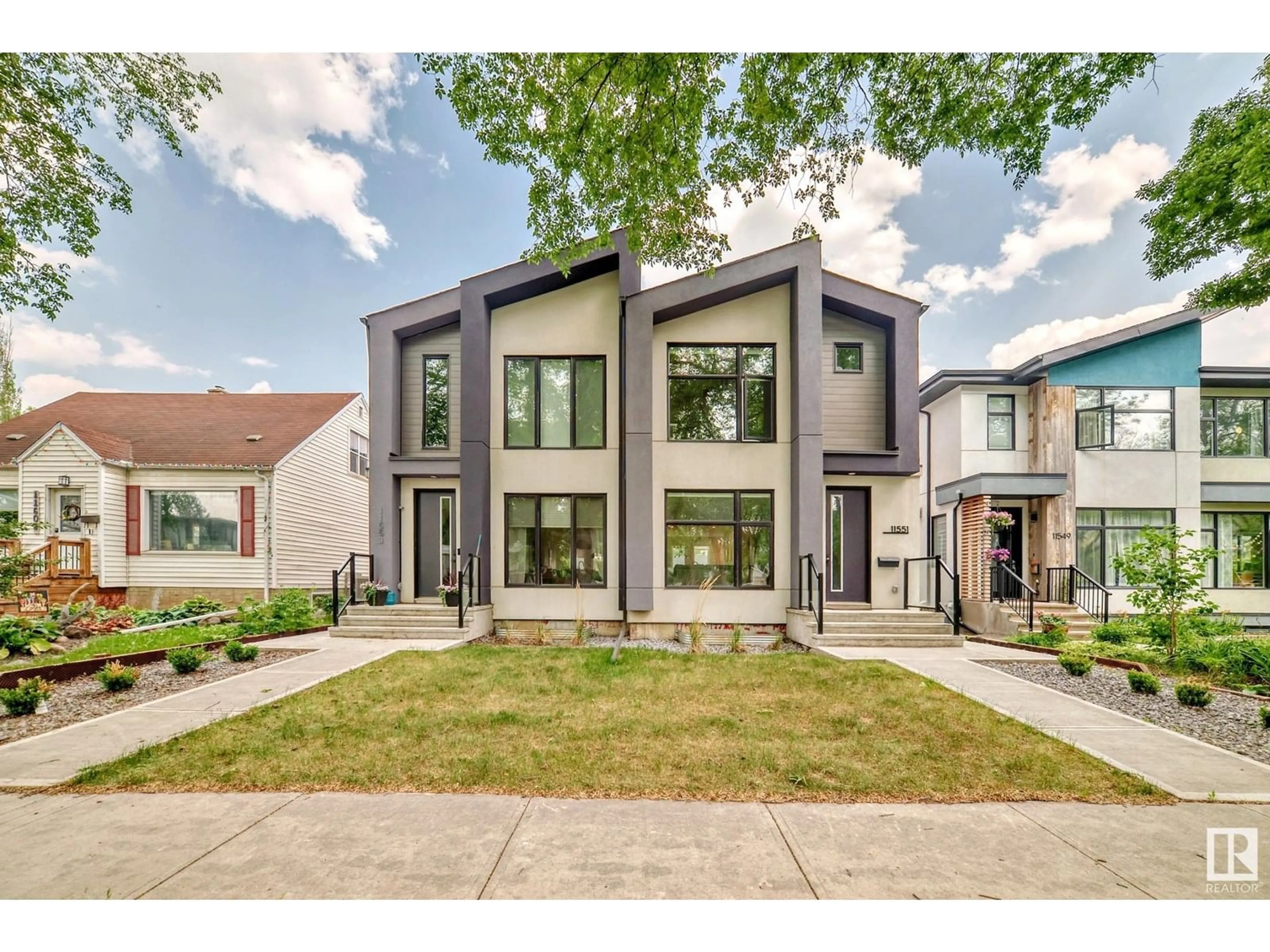Home with brick exterior material, street for NW - 11551 122 ST, Edmonton Alberta T5M0B6