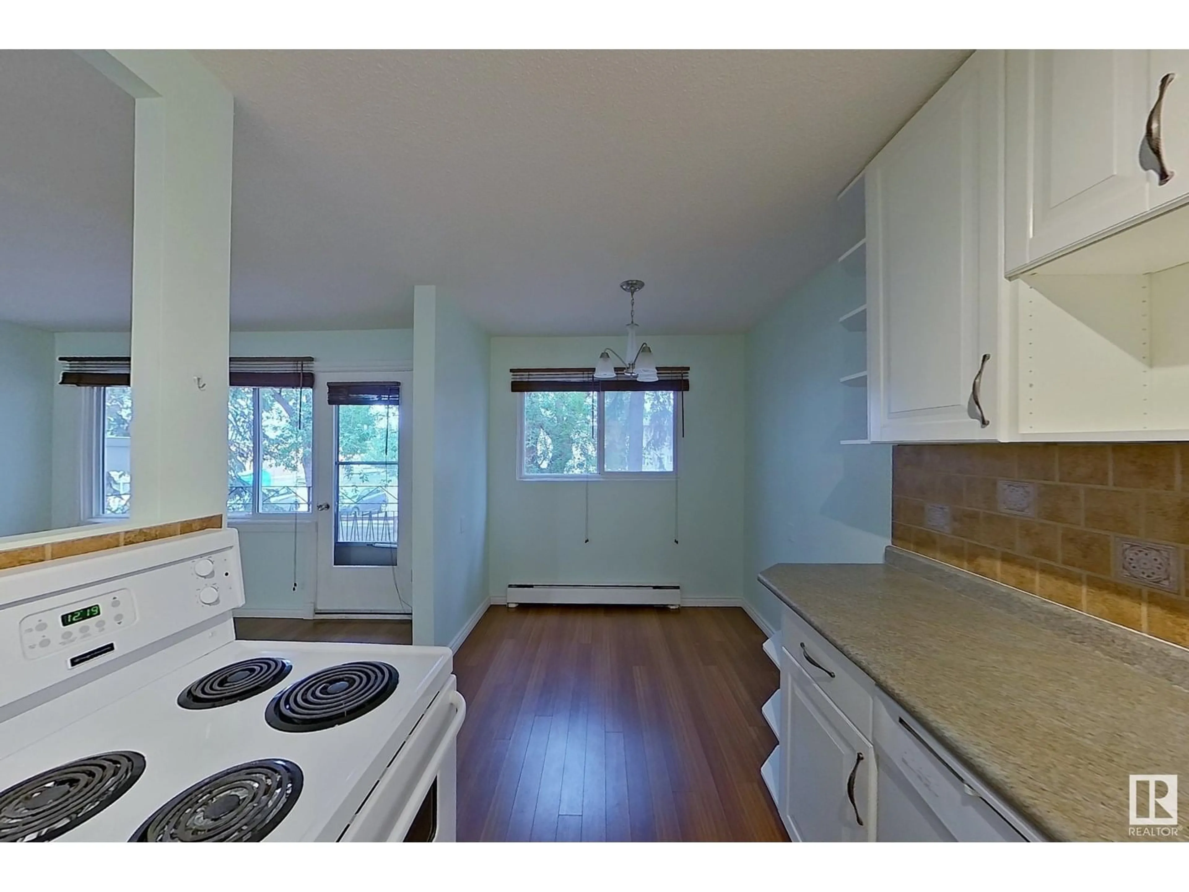 Standard kitchen, wood/laminate floor for #44 - 5619 105 ST, Edmonton Alberta T6H2N2