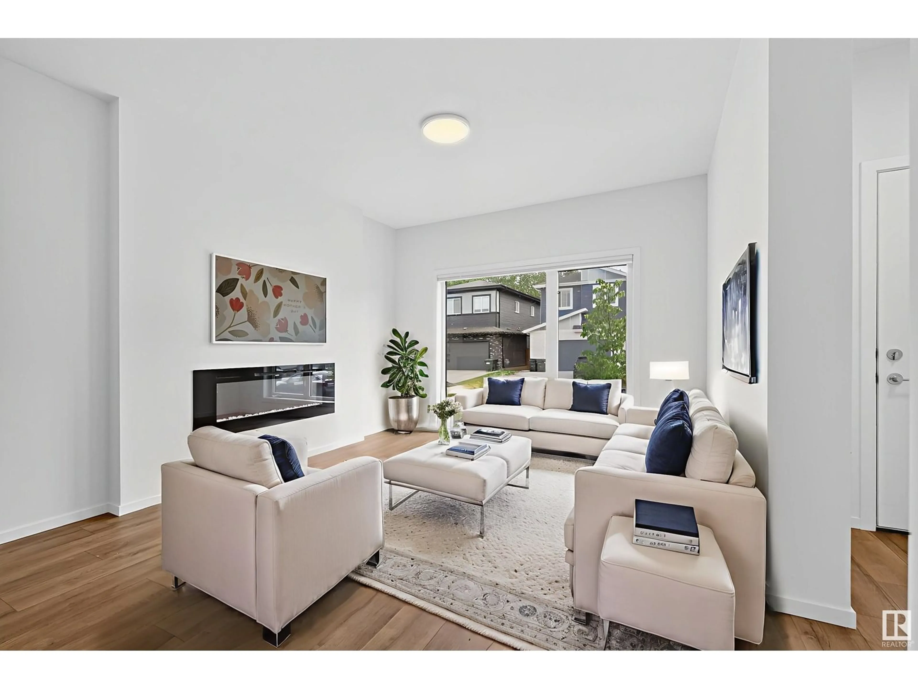 Living room with furniture, unknown for 30 BRUNSWYCK CR, Spruce Grove Alberta T7X0Y9