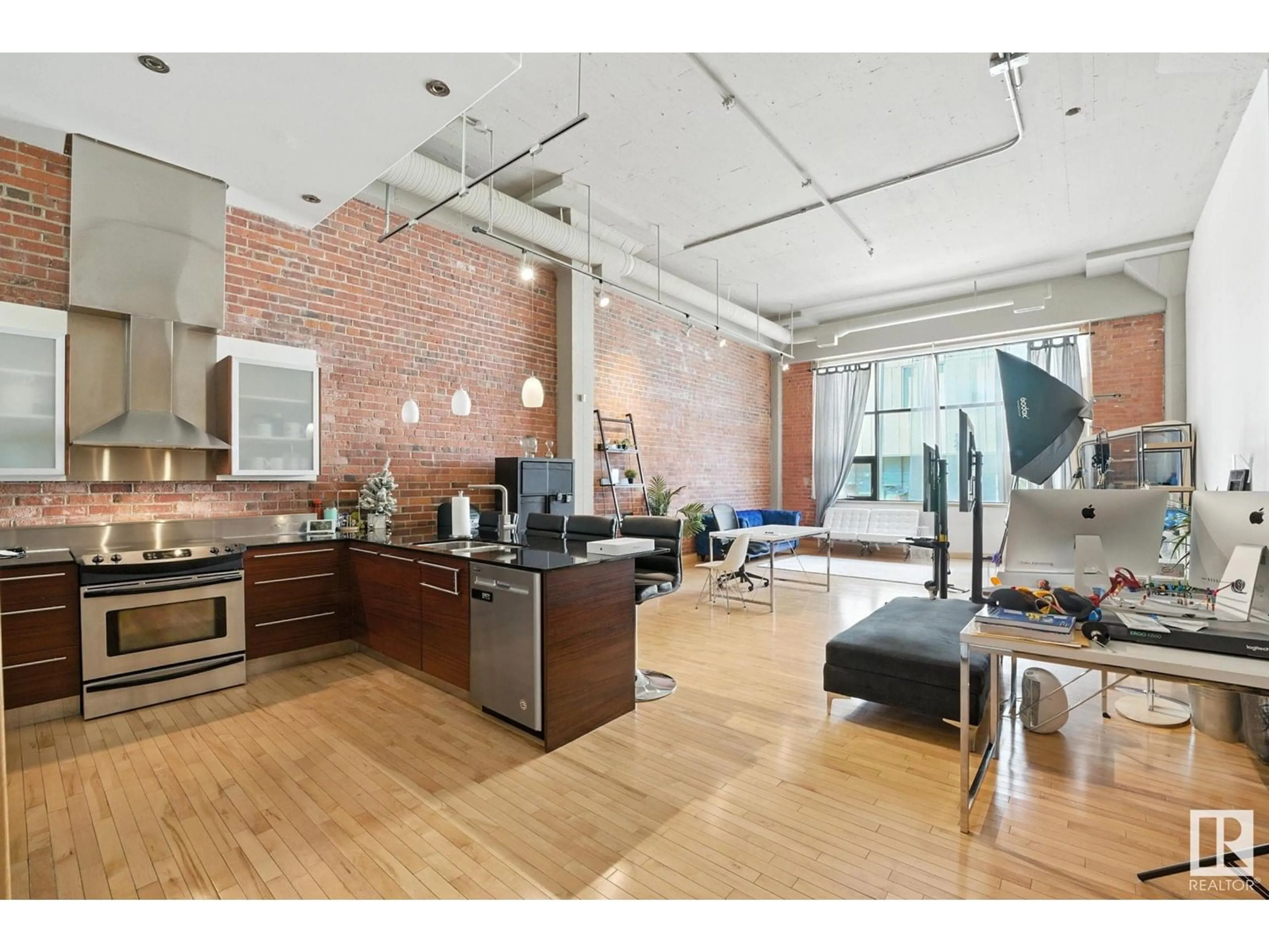Open concept kitchen, unknown for 103 - 10265 107 ST, Edmonton Alberta T5J5G2