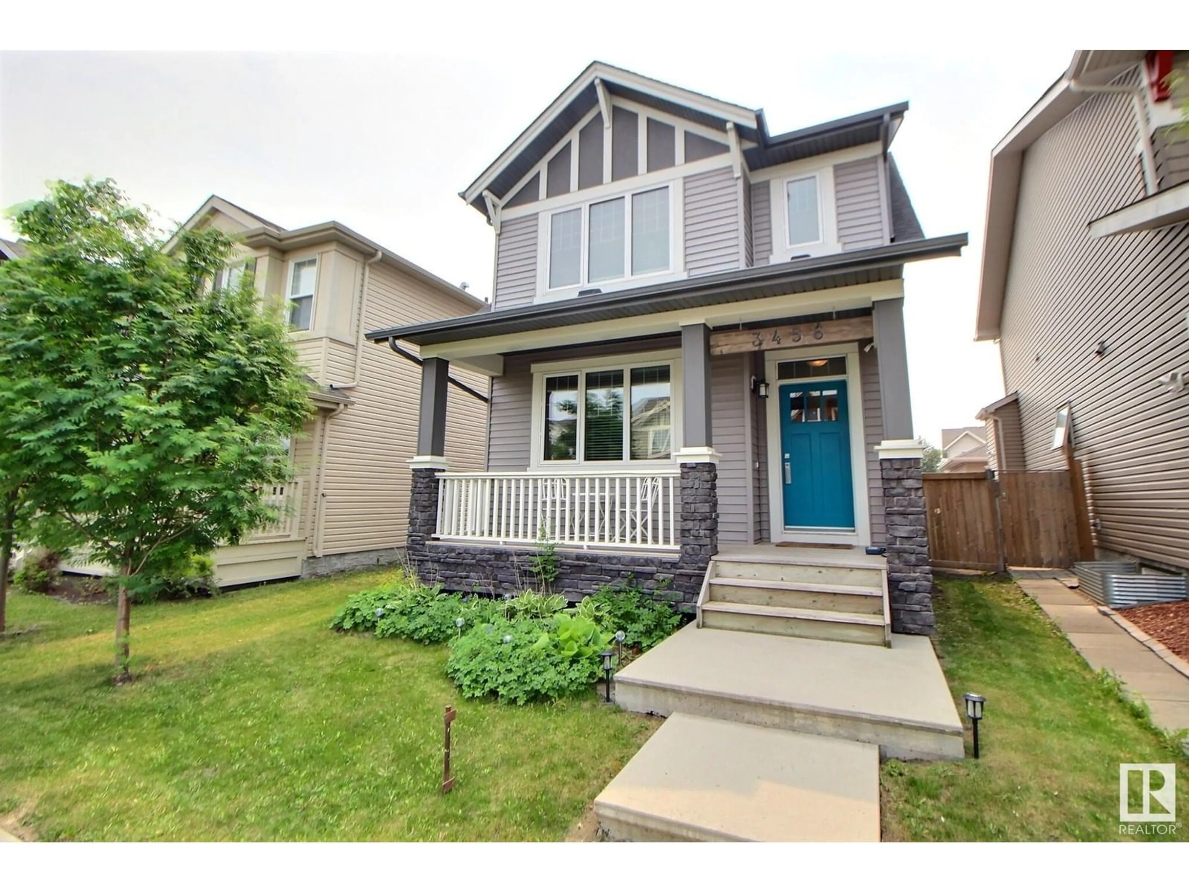 Home with vinyl exterior material, street for SW - 3456 CUTLER CR, Edmonton Alberta T6W2B3