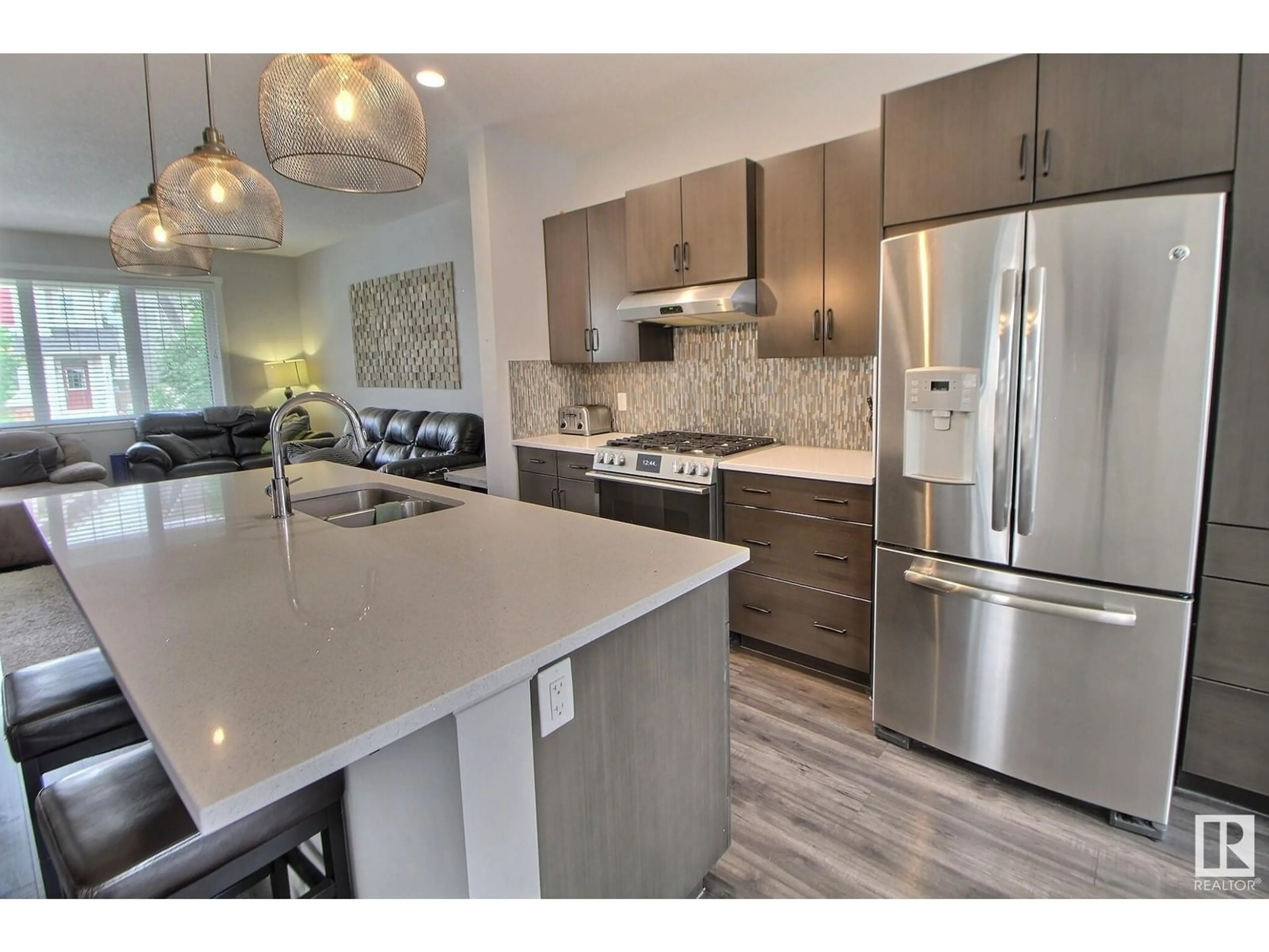 Open concept kitchen, unknown for SW - 3456 CUTLER CR, Edmonton Alberta T6W2B3