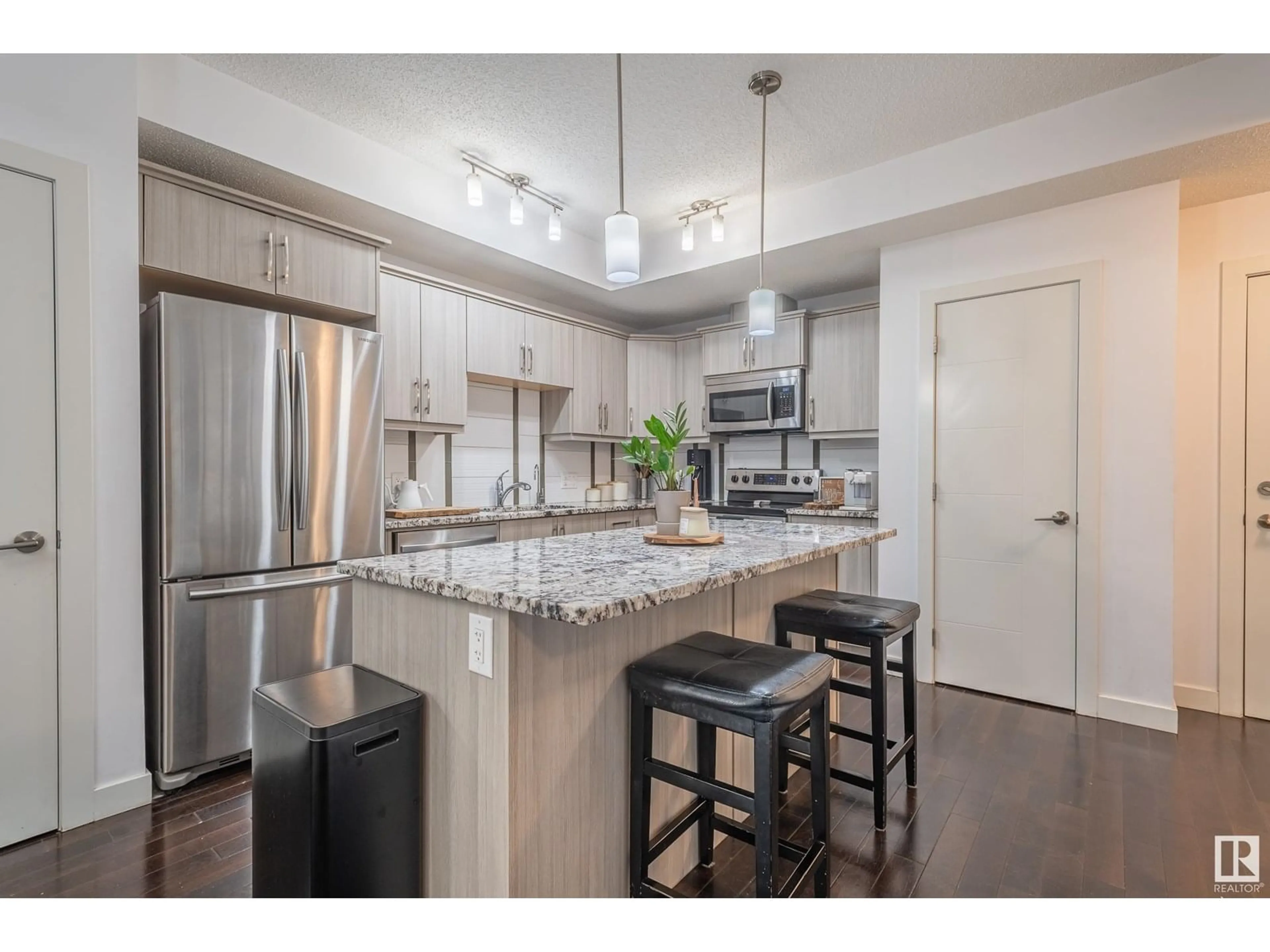 Open concept kitchen, unknown for #305 - 10523 123 ST, Edmonton Alberta T5N1N9