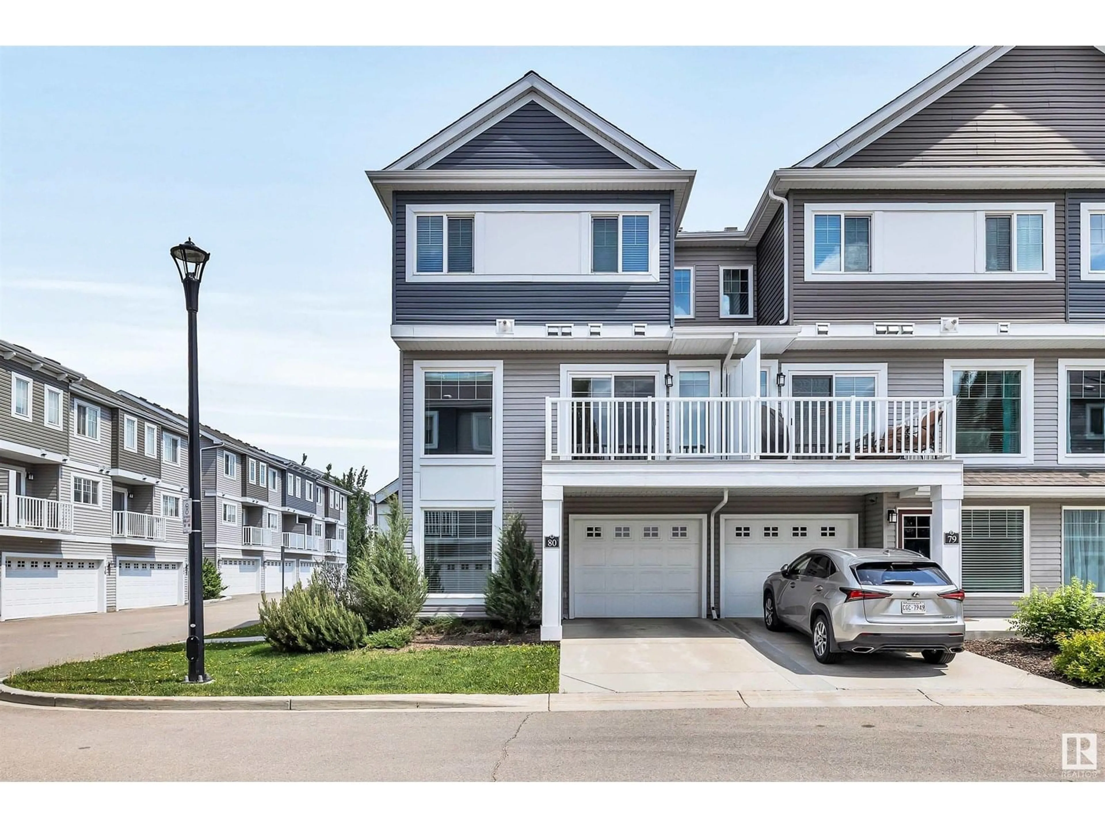 Home with vinyl exterior material, street for #80 - 1391 STARLING DR, Edmonton Alberta T5S0L3