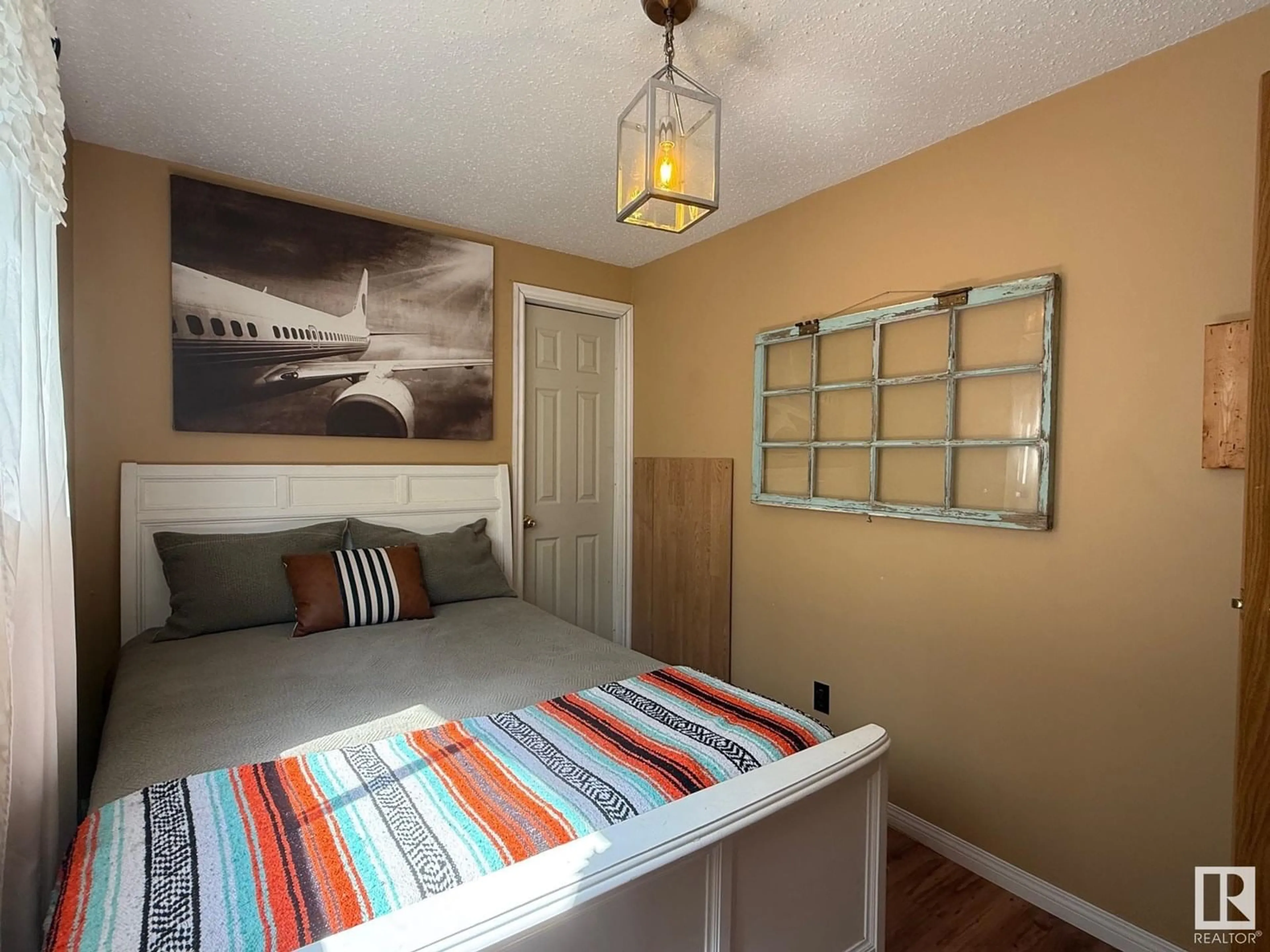 Bedroom with bed, unknown for 16466 HWY 663, Rural Athabasca County Alberta T0A0R0