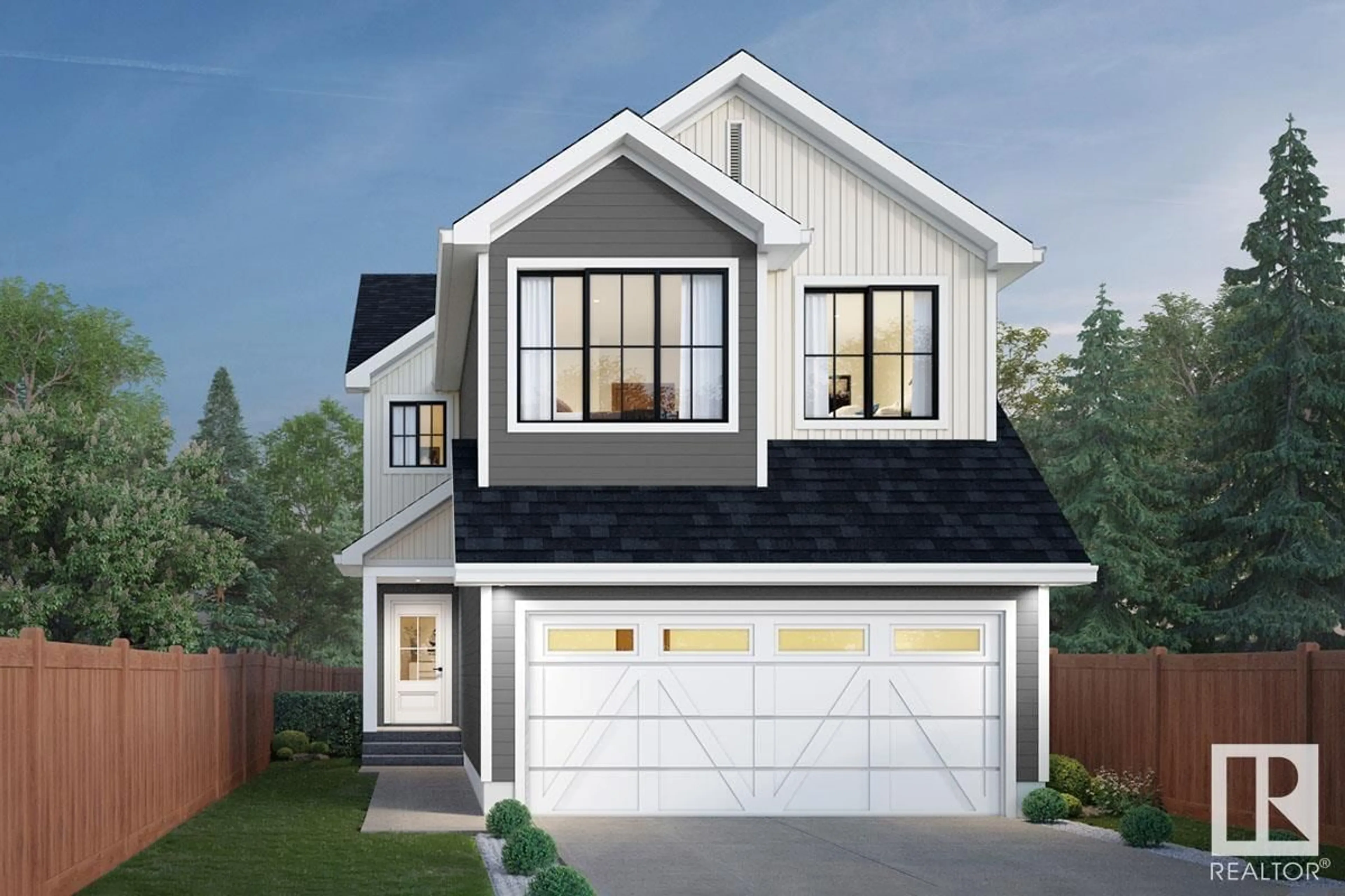 Home with vinyl exterior material, street for NW - 1604 11 AV, Edmonton Alberta T6W4X8