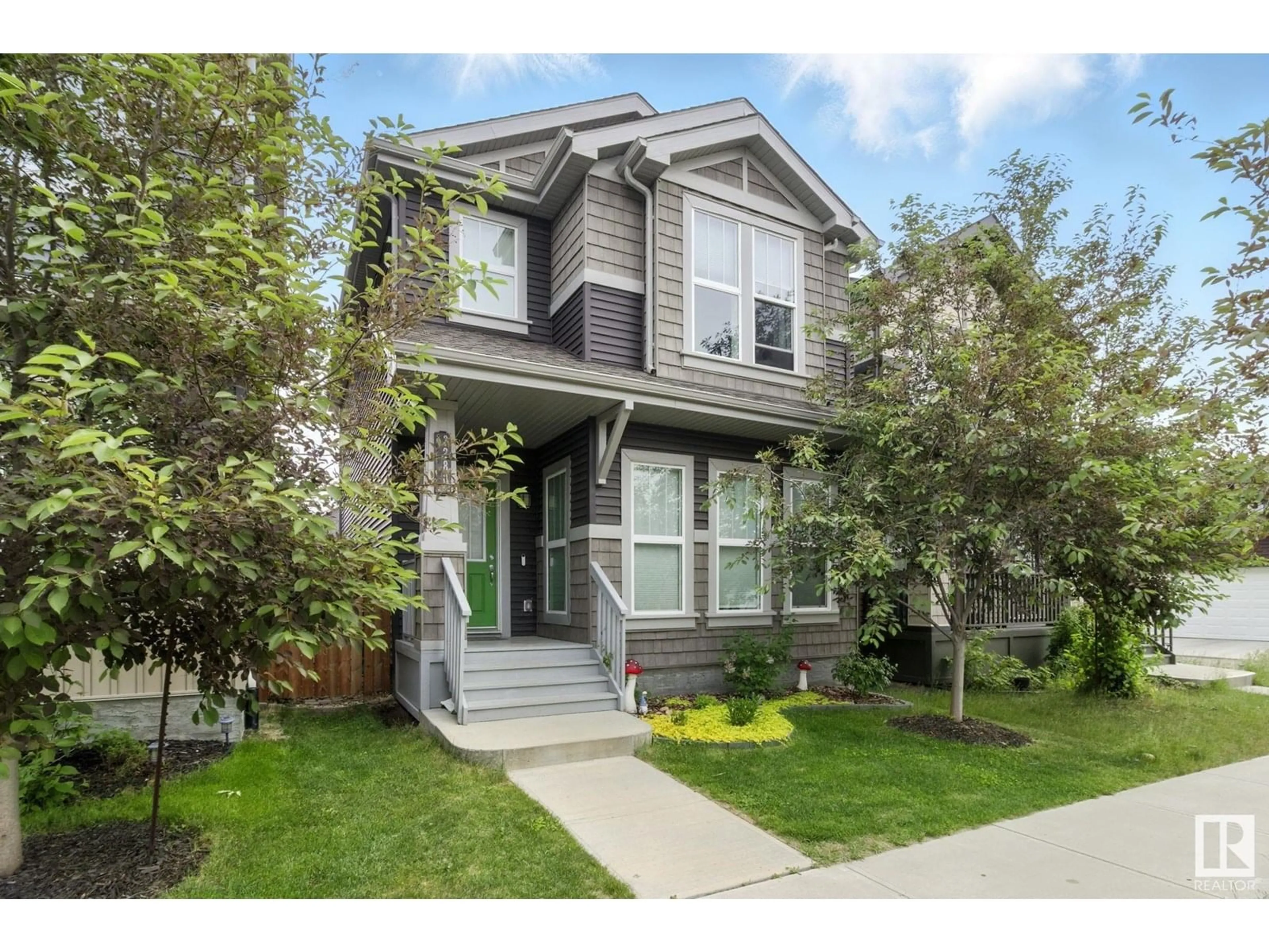 Home with vinyl exterior material, street for 3280 CHERRY CR, Edmonton Alberta T6X1Y5