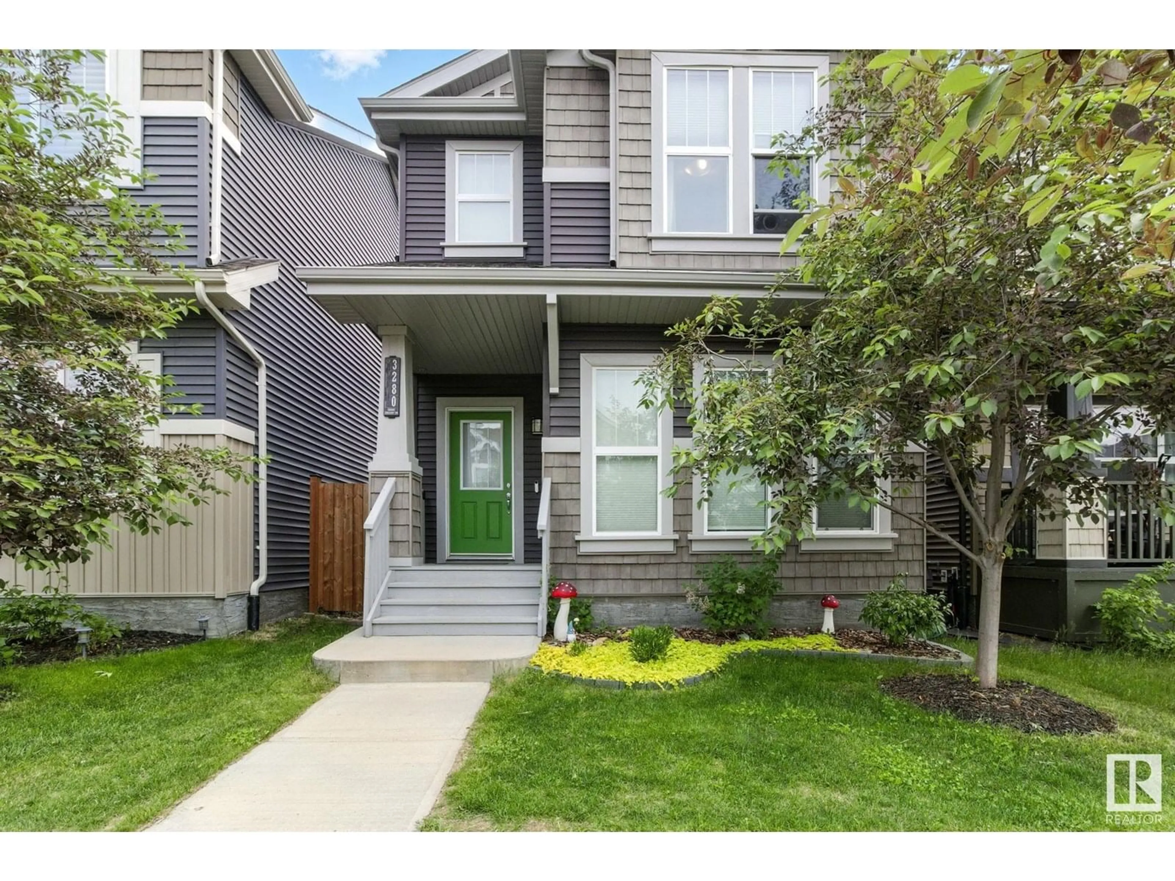 Home with vinyl exterior material, street for 3280 CHERRY CR, Edmonton Alberta T6X1Y5