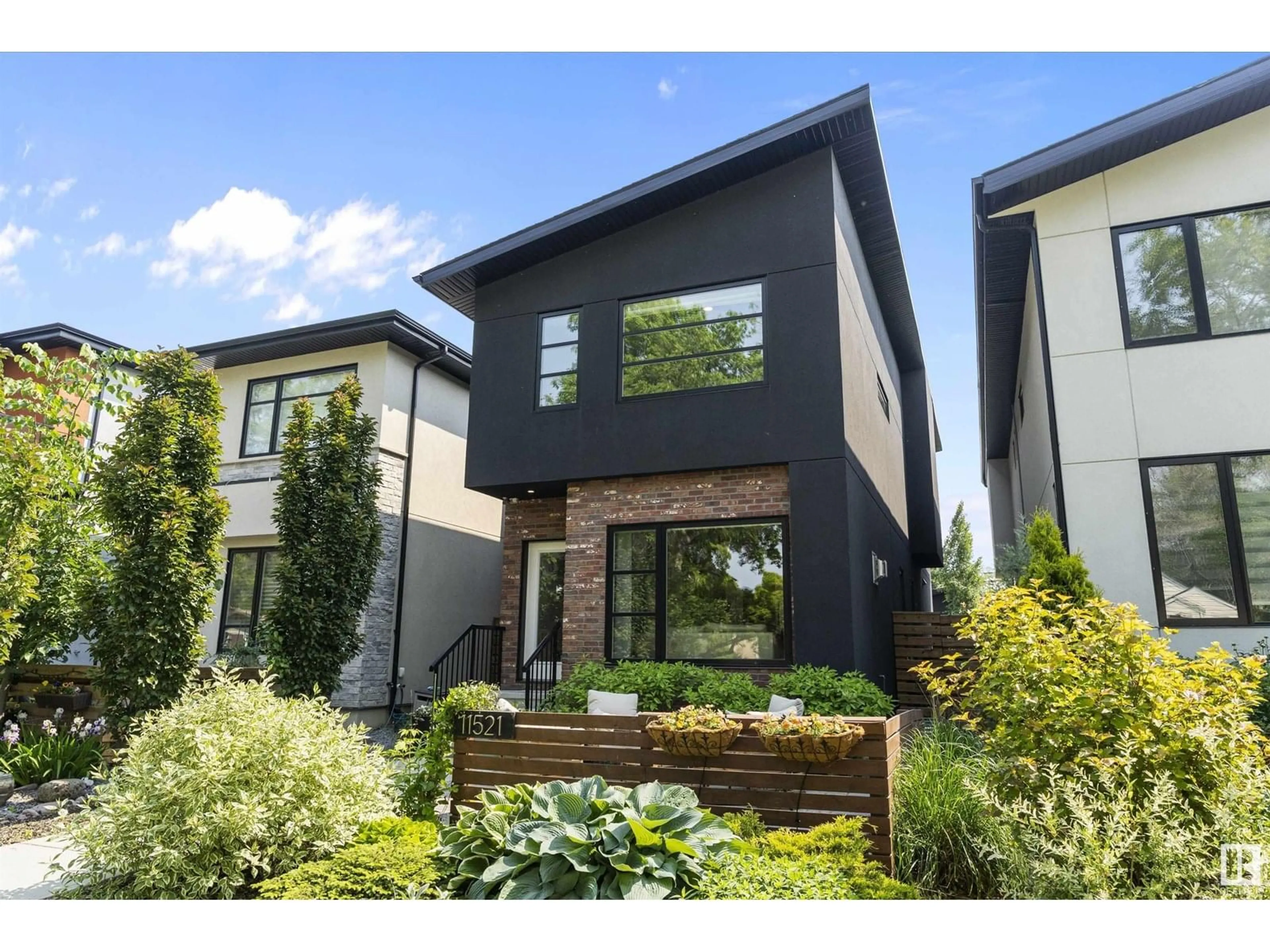 Home with brick exterior material, street for 11521 123 ST, Edmonton Alberta T5M0G5