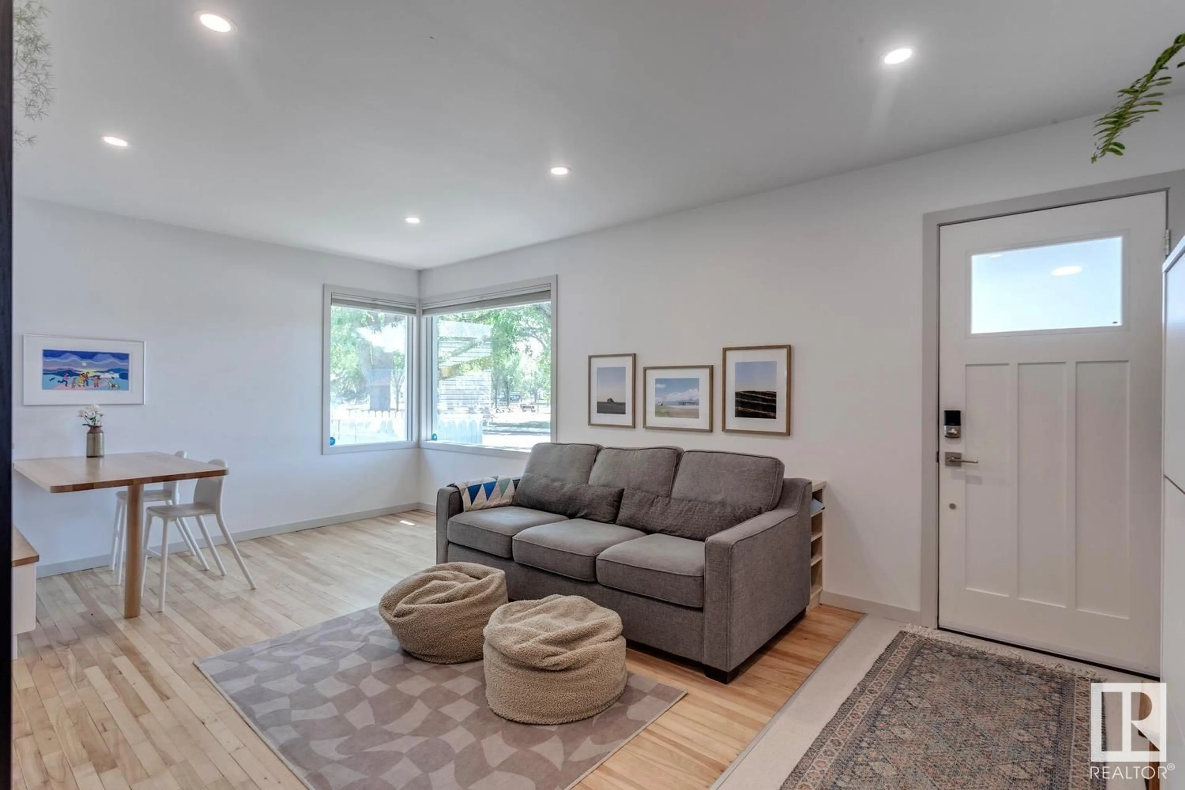 Living room with furniture, unknown for NW - 5910 120 AV, Edmonton Alberta T5W1L6