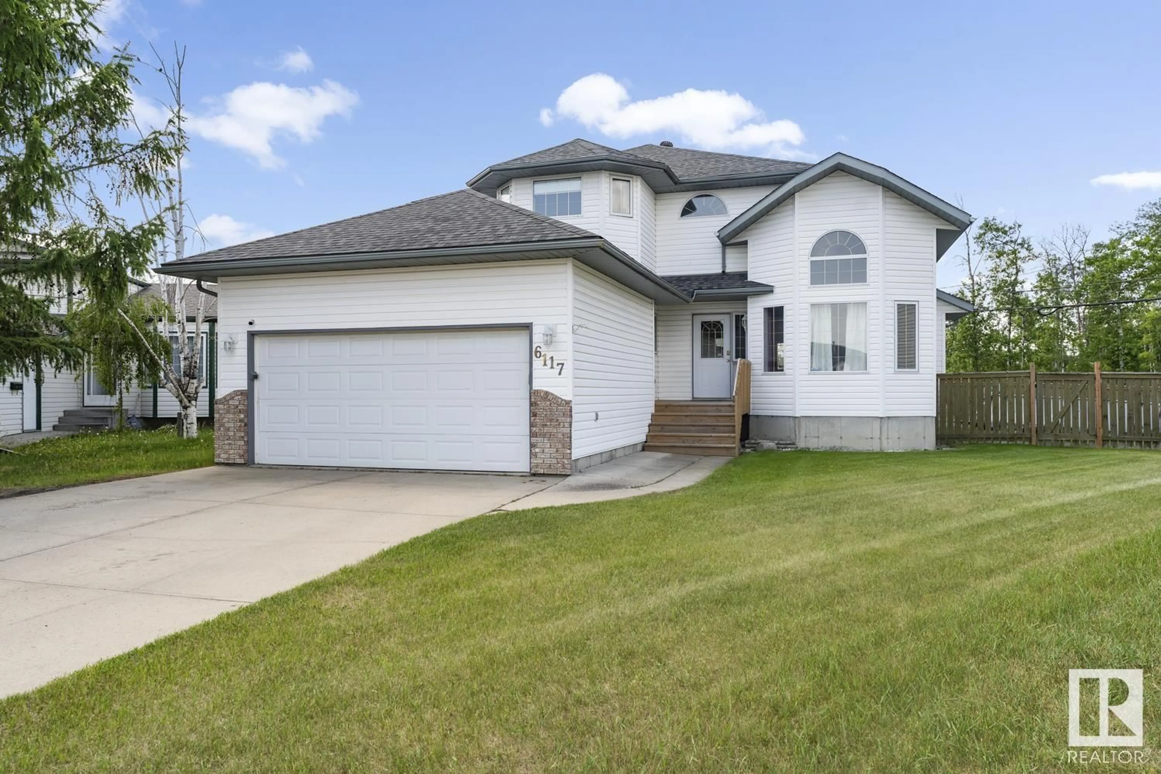 Home with vinyl exterior material, street for 6117 53 AV, Cold Lake Alberta T9M1V5