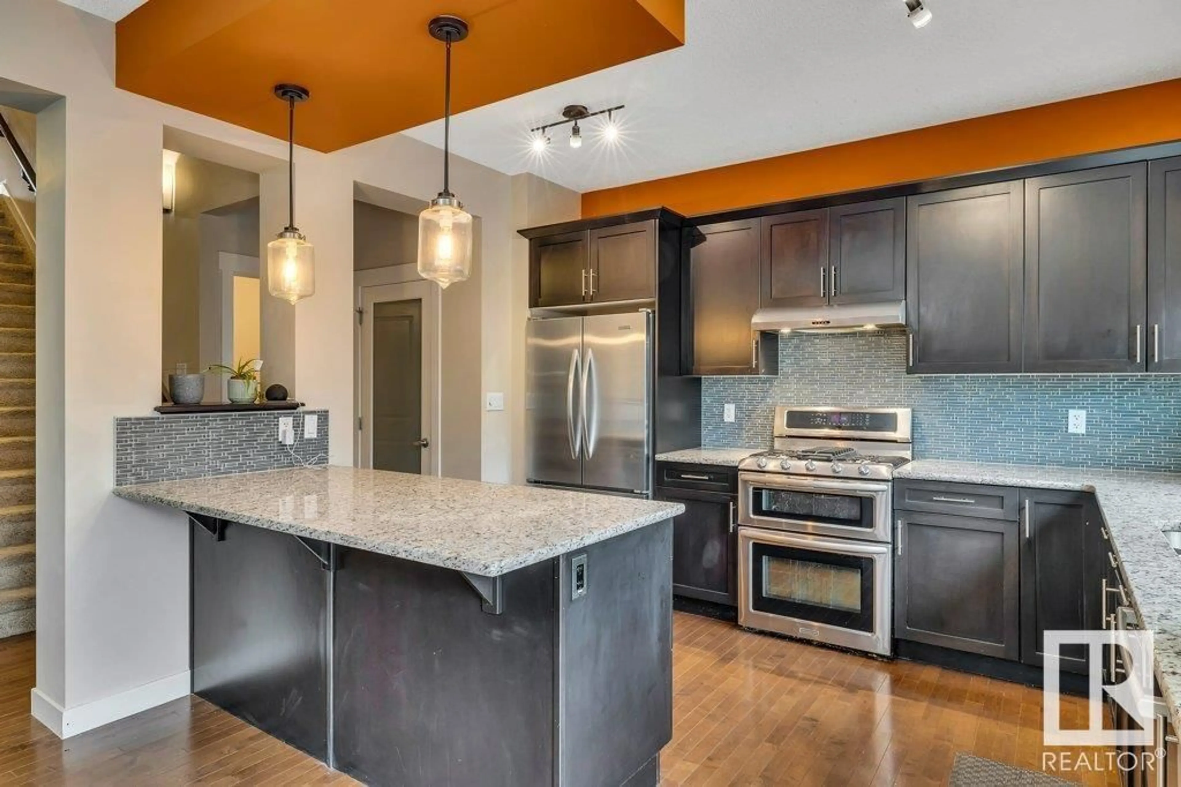 Open concept kitchen, unknown for 22005 95A AV, Edmonton Alberta T5T4A9