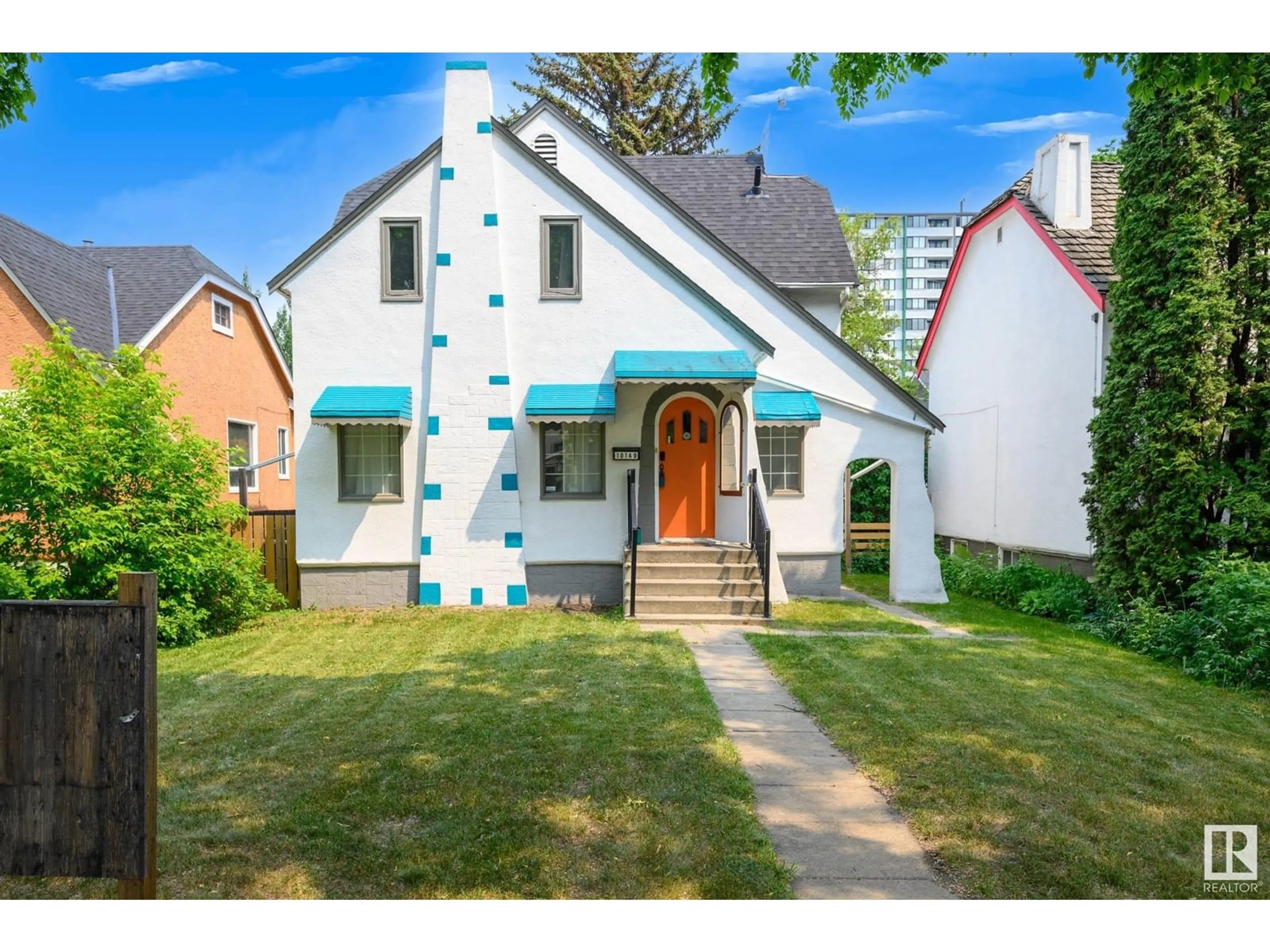 Home with brick exterior material, street for 10149 122 ST, Edmonton Alberta T5N1L7