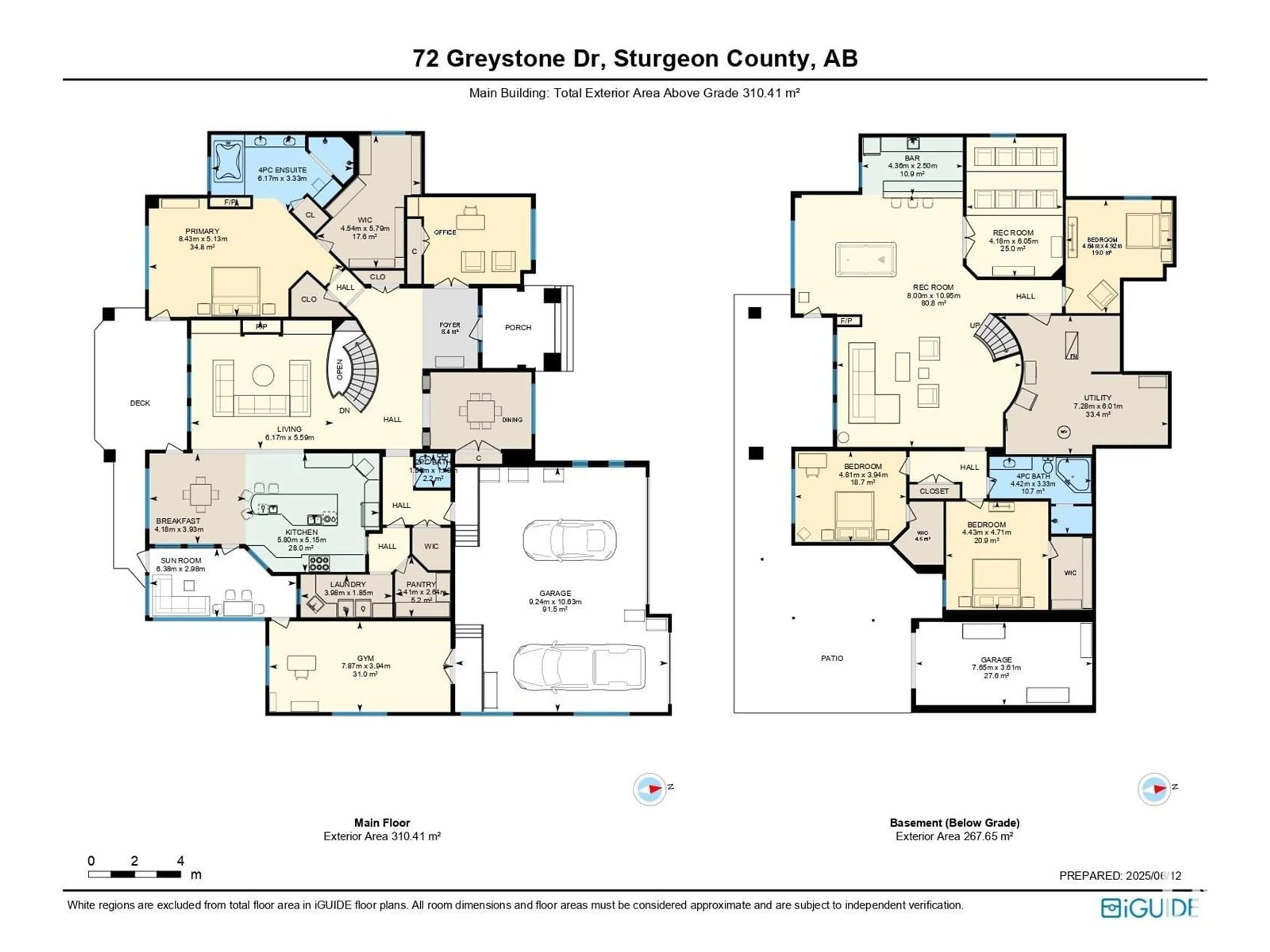 Floor plan for 25214 - 72 COAL MINE RD, Rural Sturgeon County Alberta T8T0A8