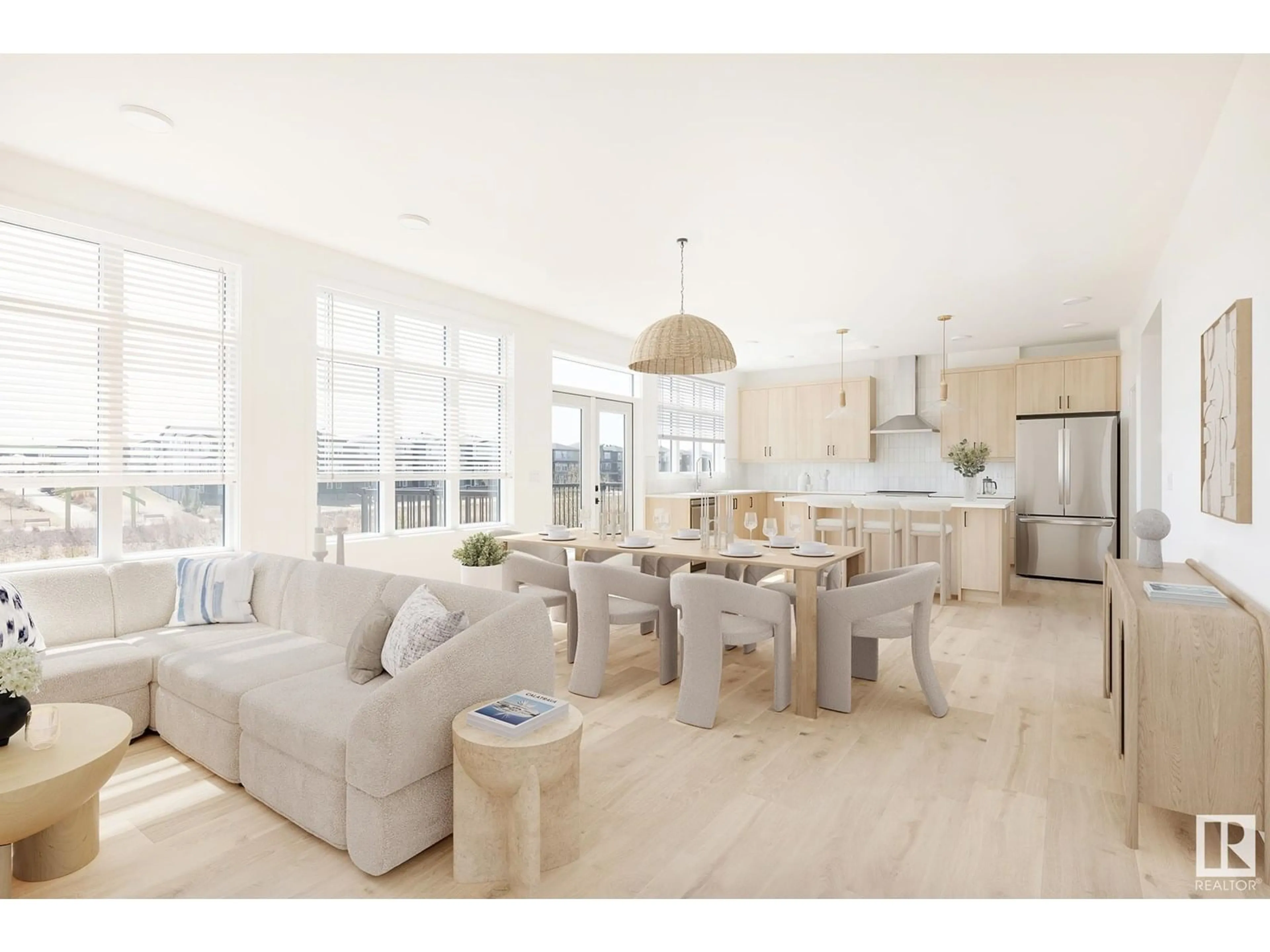 Open concept kitchen, unknown for 125 CALVINIA LI, Sherwood Park Alberta T0B0B0