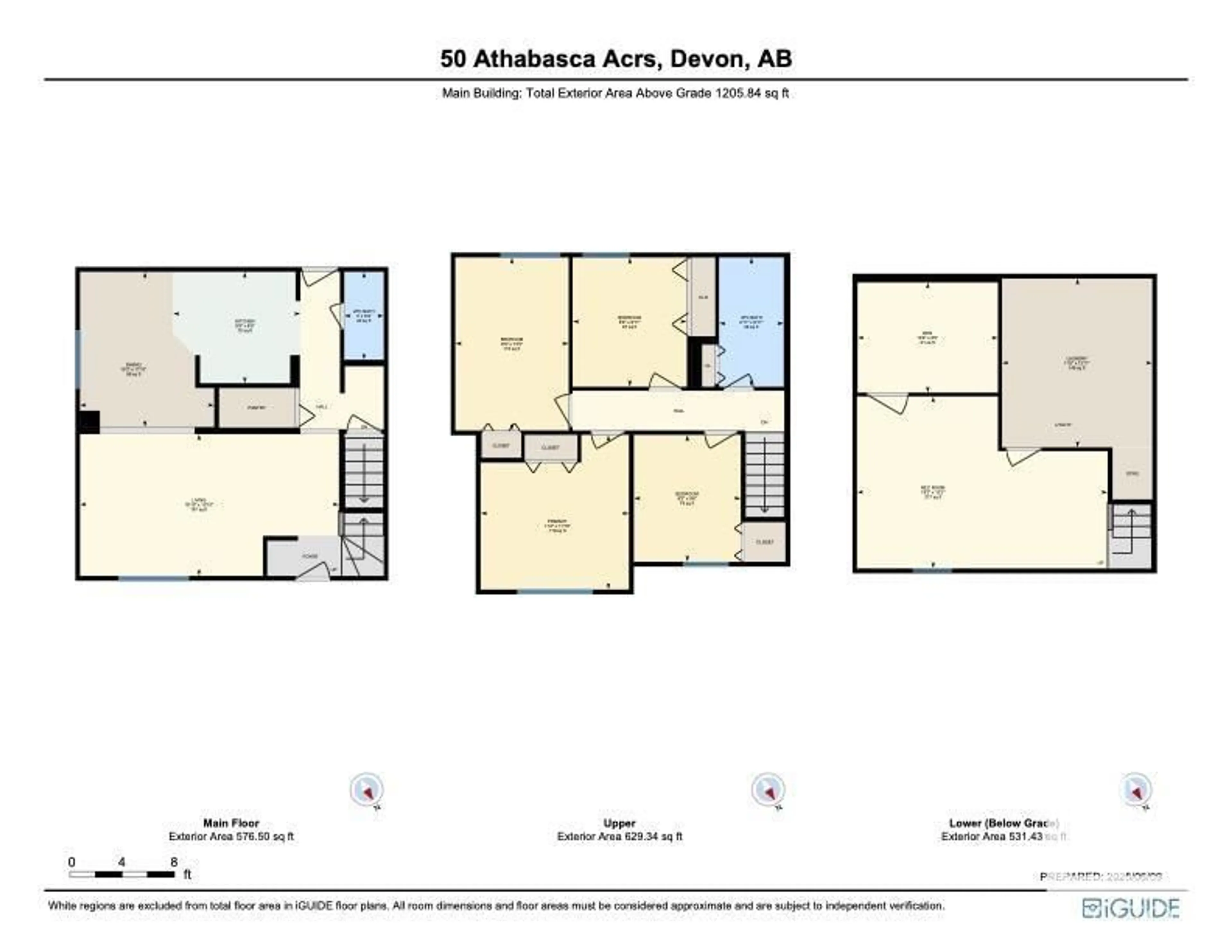 Floor plan for 50 ATHABASCA AC, Devon Alberta T9G1L7