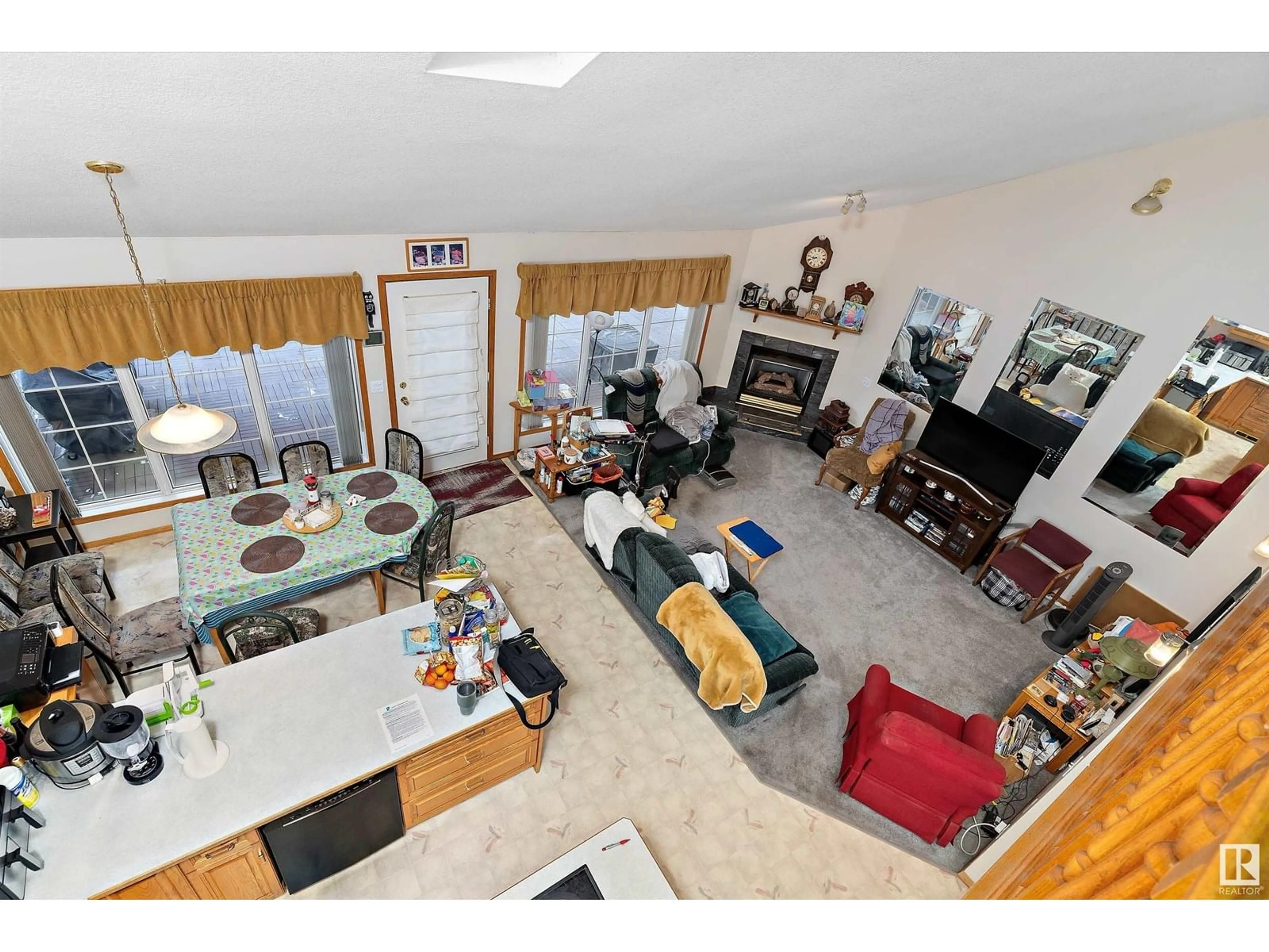 Living room with furniture, unknown for 12 J BROWN PL, Leduc Alberta T9E6P9