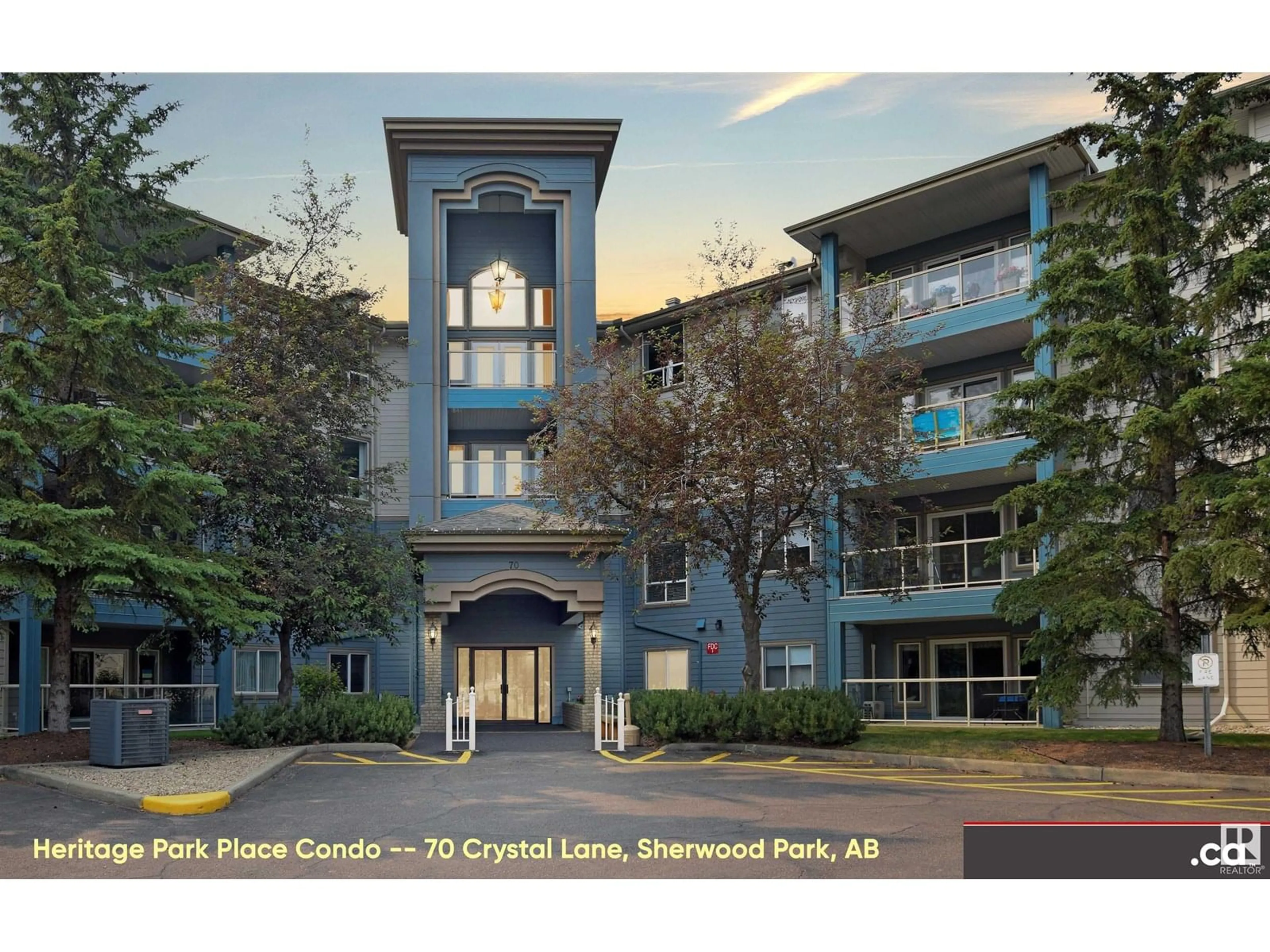 Indoor foyer for #406 - 70 CRYSTAL LN, Sherwood Park Alberta T8H1W6