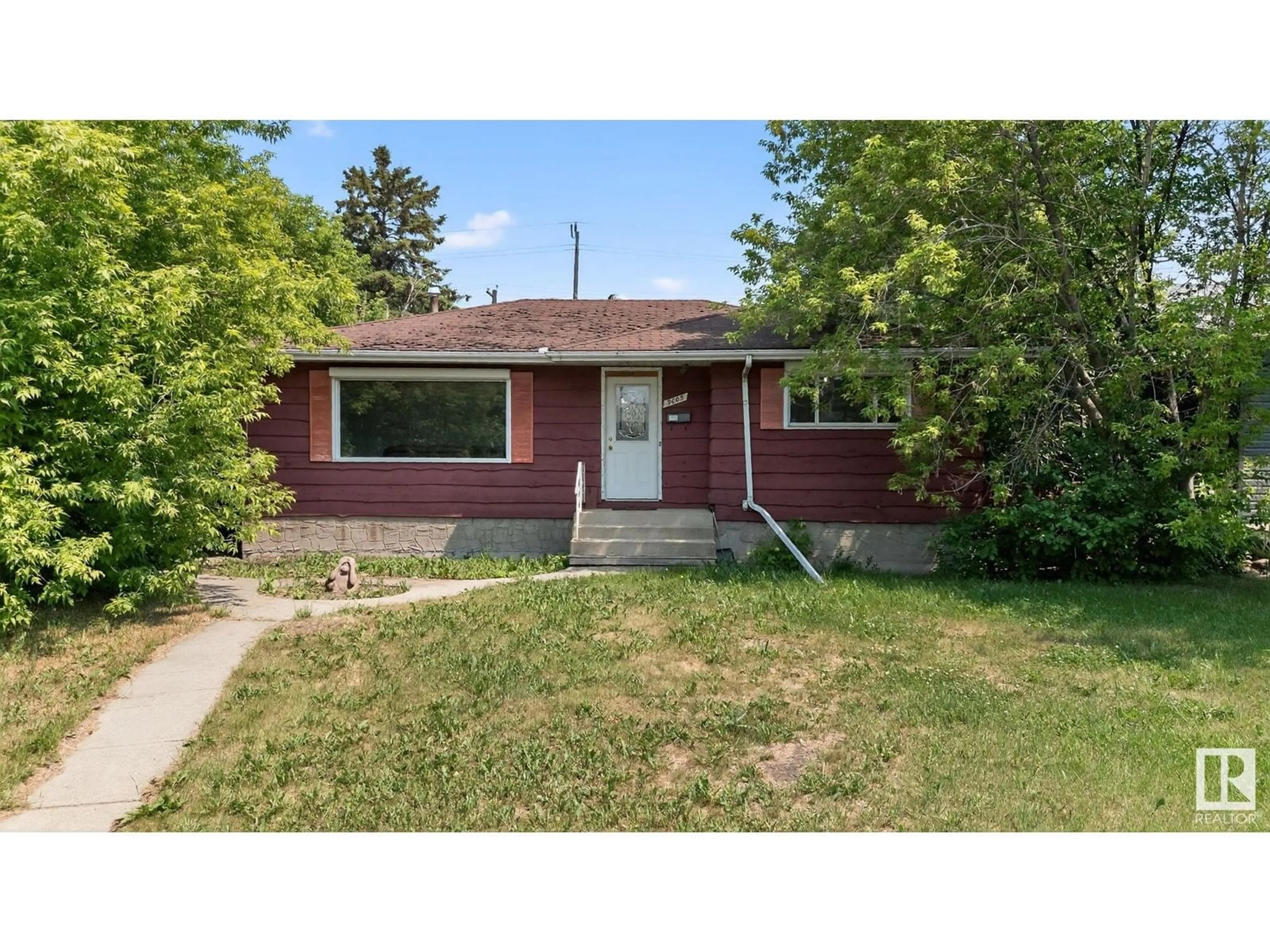 Home with brick exterior material, street for 9603 52 ST, Edmonton Alberta T6B1G8
