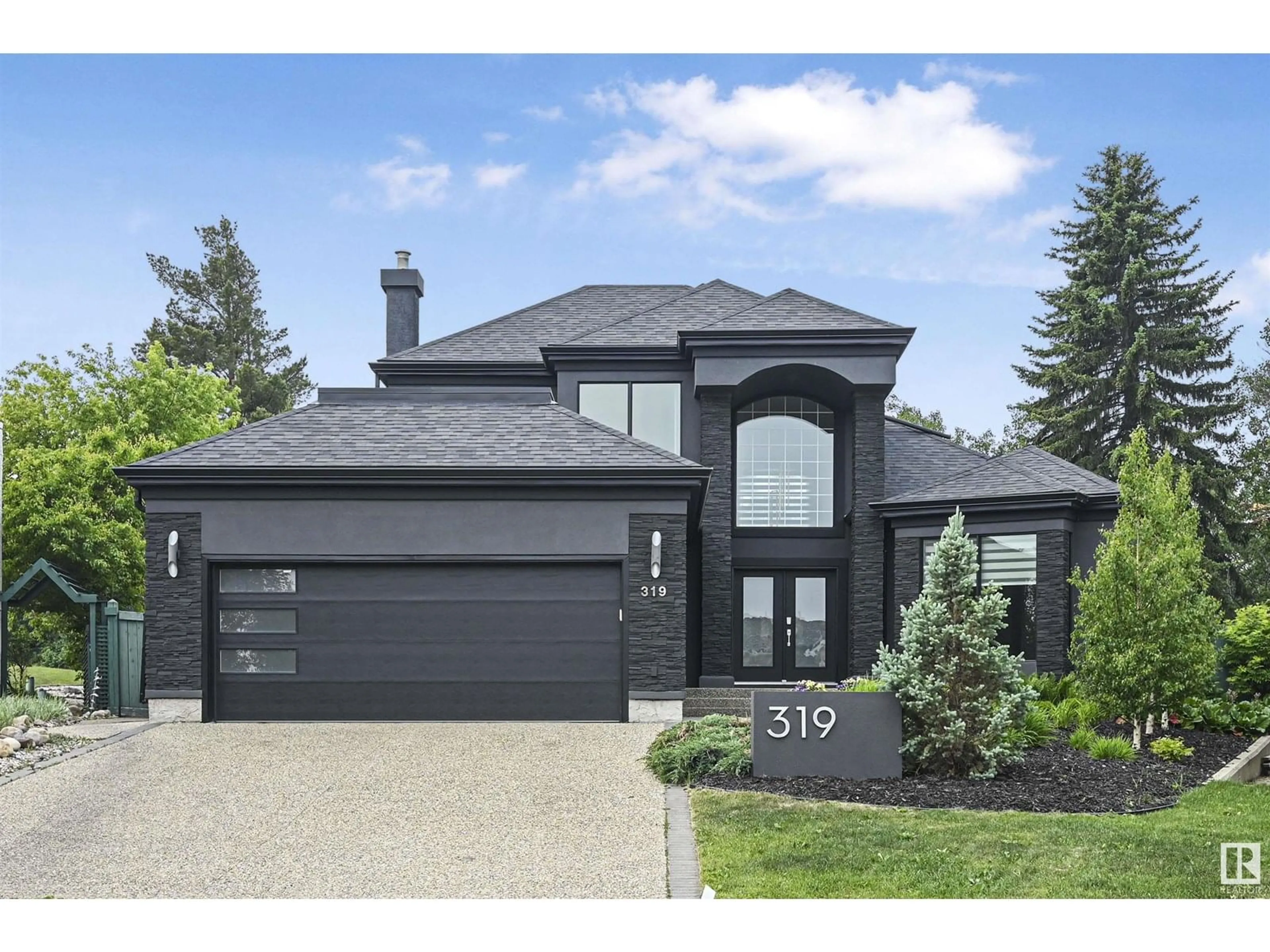 Home with brick exterior material, street for 319 FERRIS WY, Edmonton Alberta T6R2C4