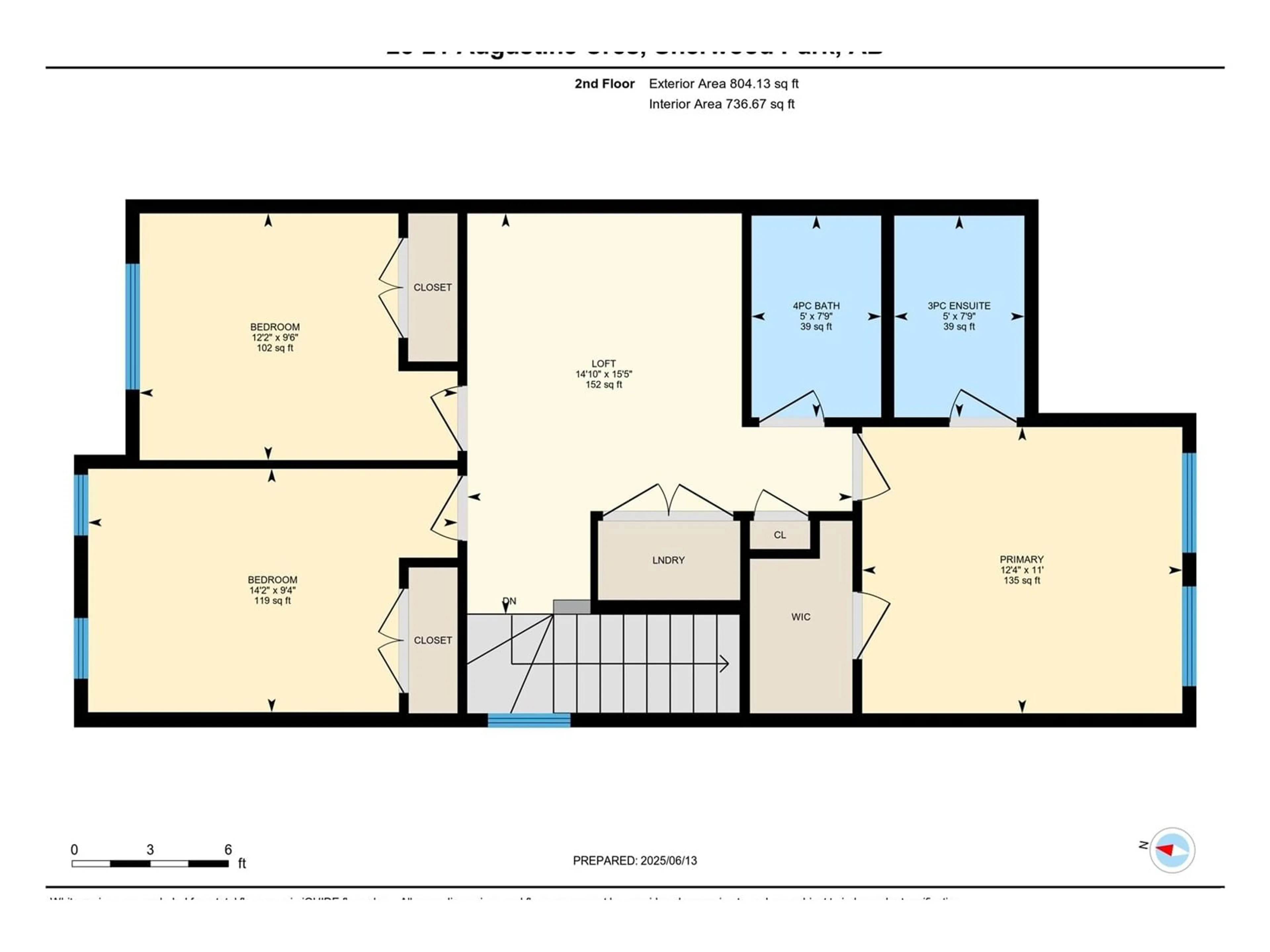 Floor plan for 28 21 AUGUSTINE CR, Sherwood Park Alberta T8H0X3