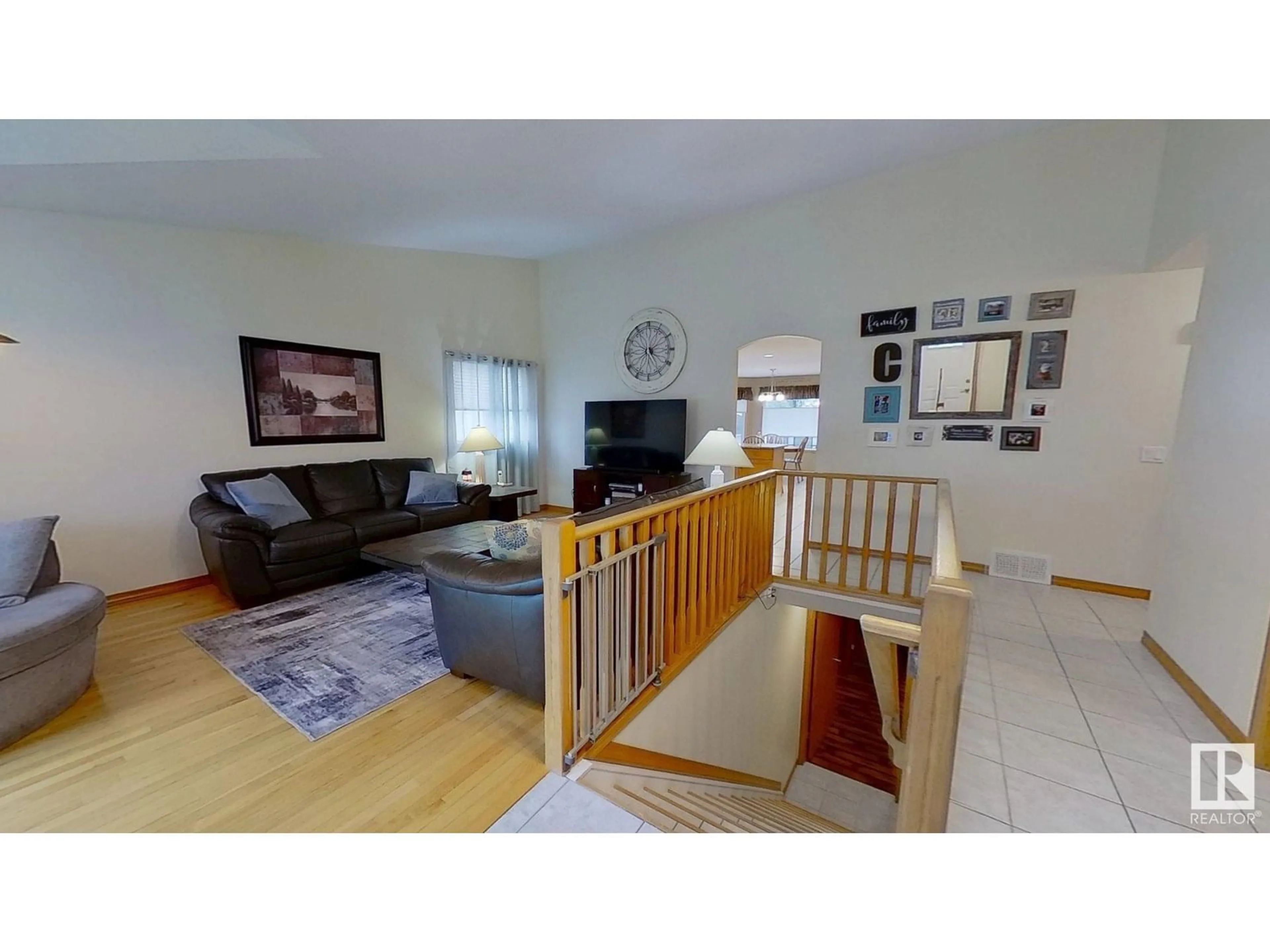 Living room with furniture, unknown for 8516 158A AV, Edmonton Alberta T5Z3B6