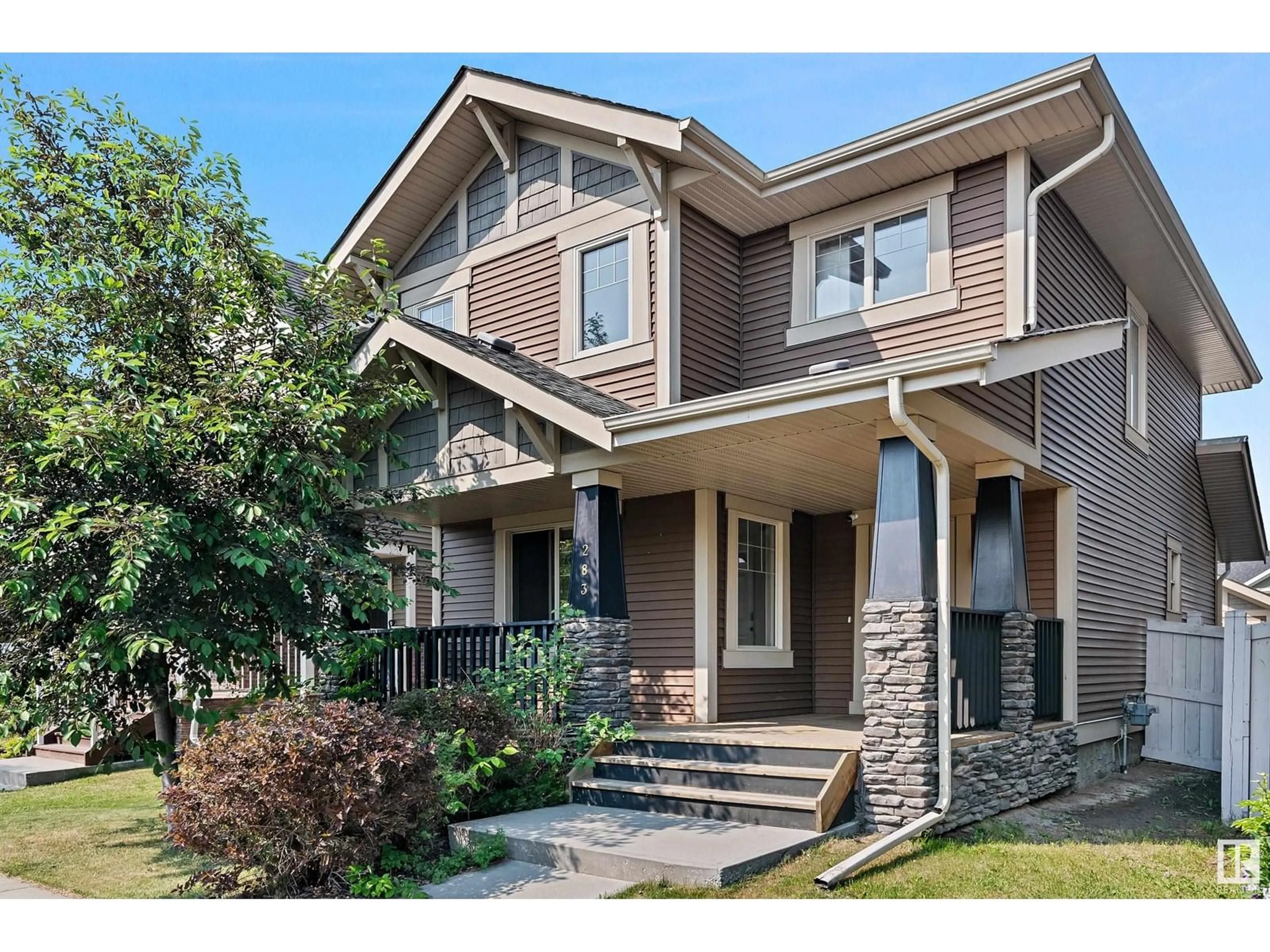 Home with brick exterior material, street for 283 GRIESBACH RD, Edmonton Alberta T5E6S2