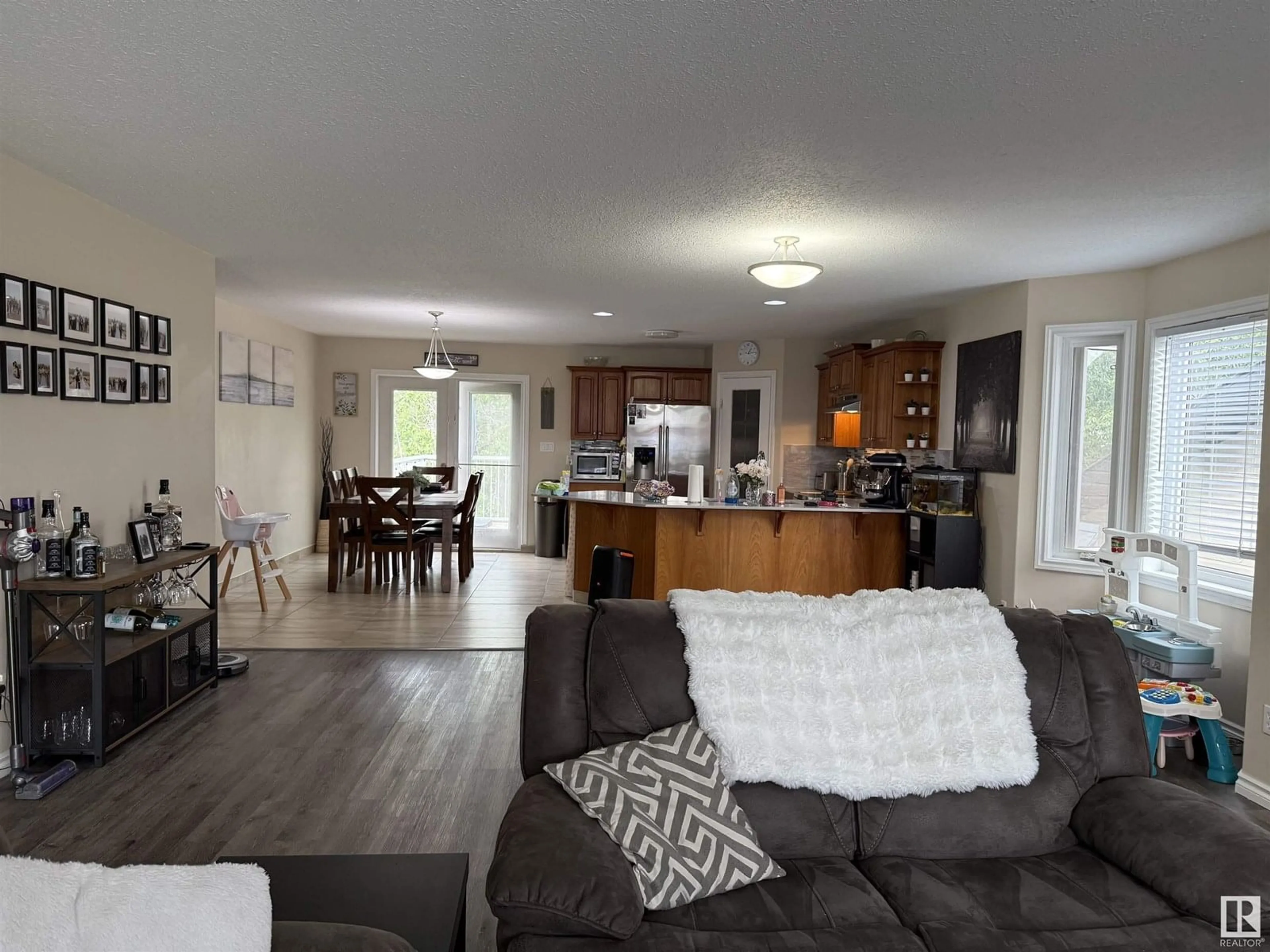 Living room with furniture, unknown for 4018 47 AV, Drayton Valley Alberta T7A0A8