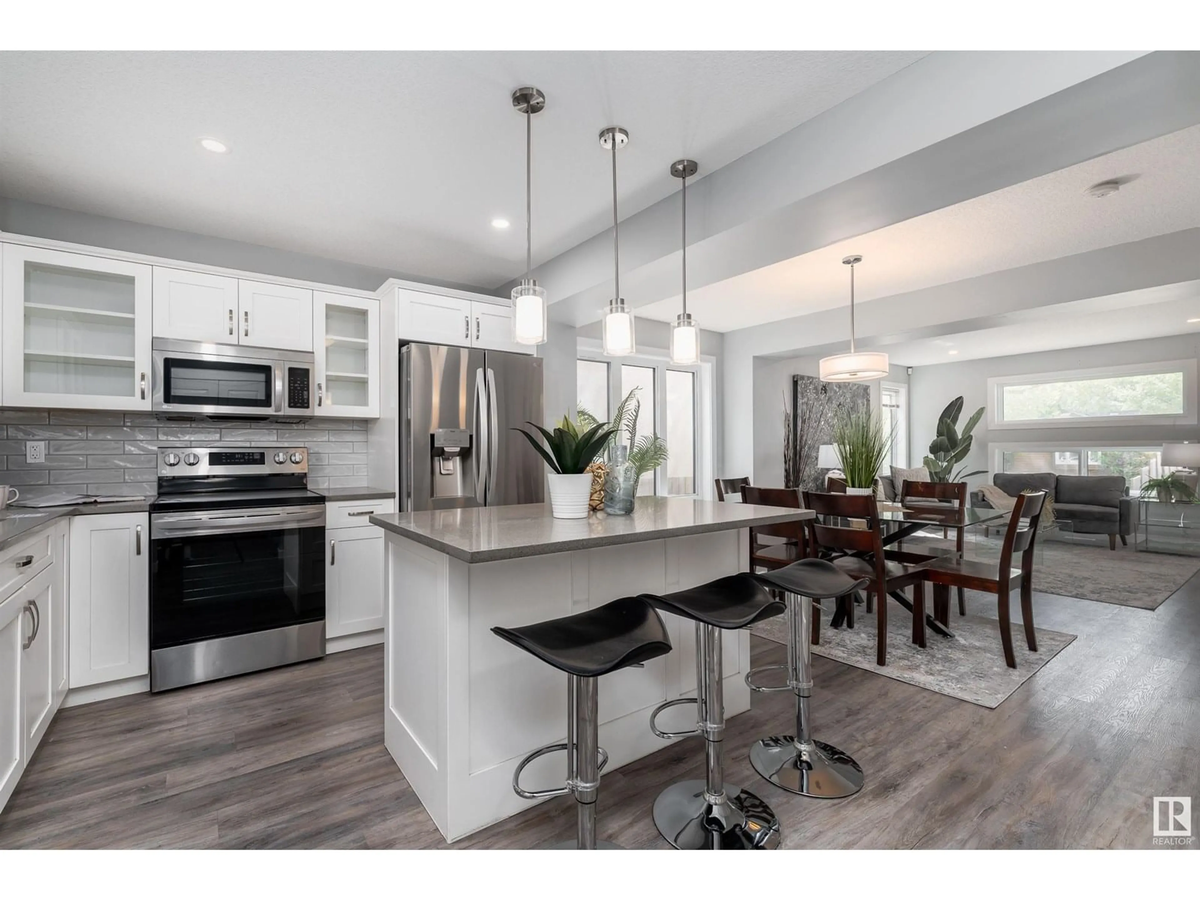 Open concept kitchen, unknown for 12929 69 ST, Edmonton Alberta T5C0H3